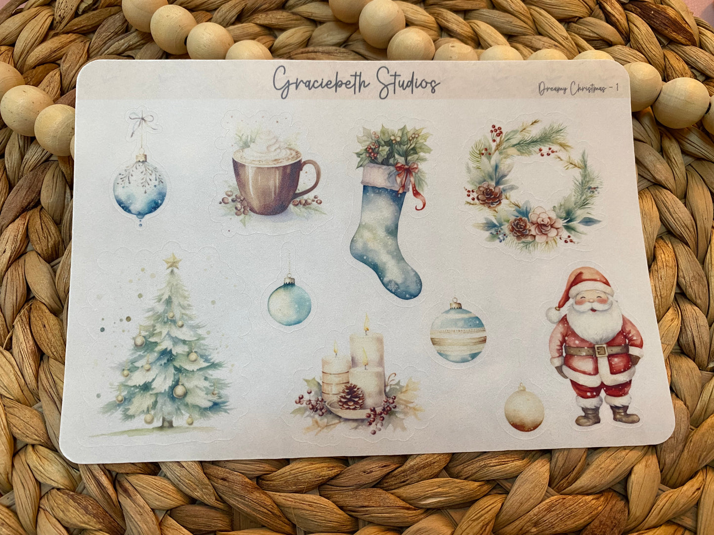 Dreamy Christmas Deco Stickers