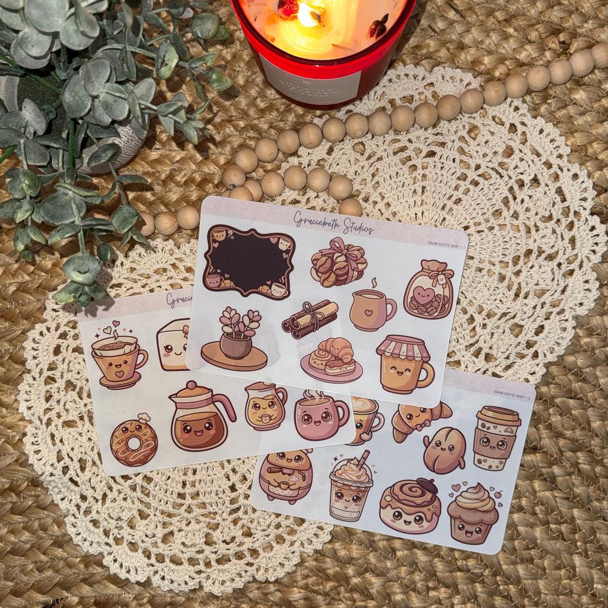 Kawaii Koffee Shop - Deco Stickers