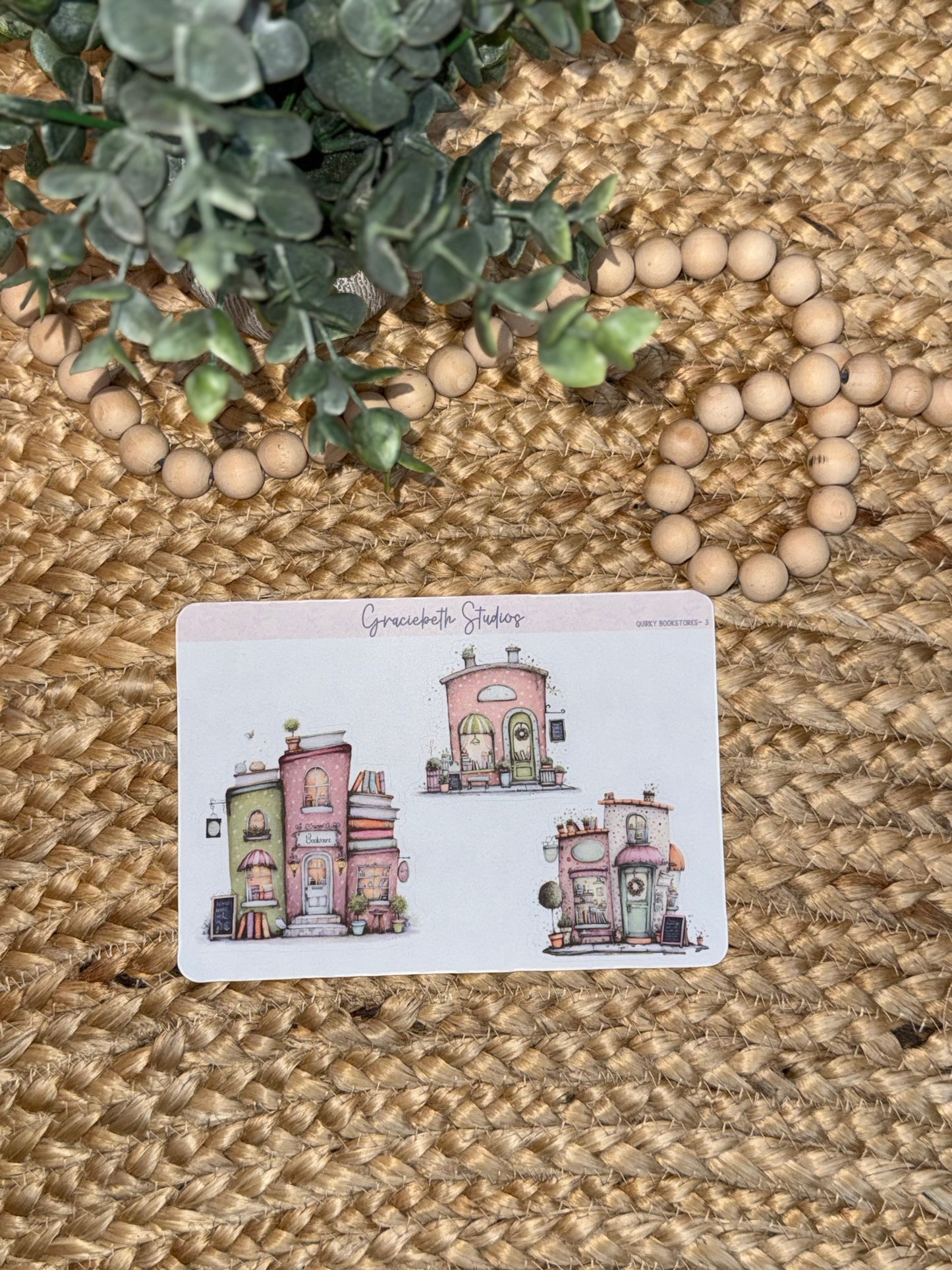 Quirky Bookstores - Deco Stickers