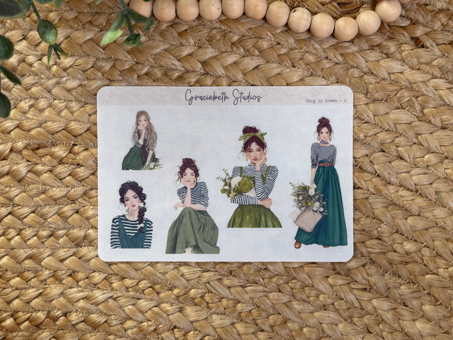 Gorg in Green - Deco Stickers