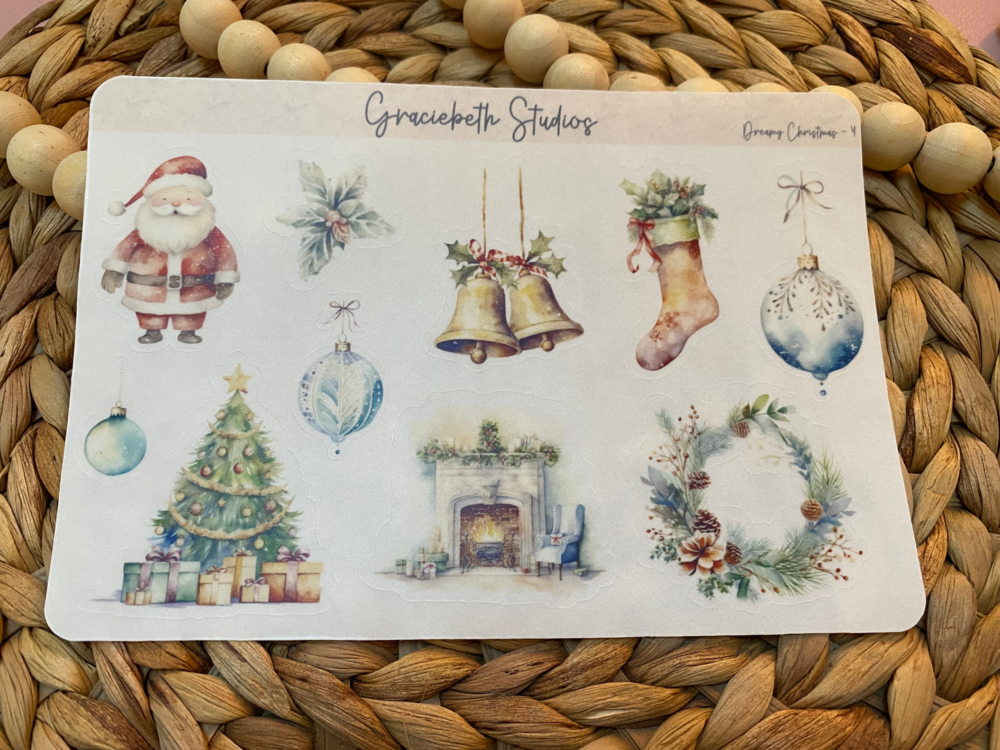 Dreamy Christmas Deco Stickers