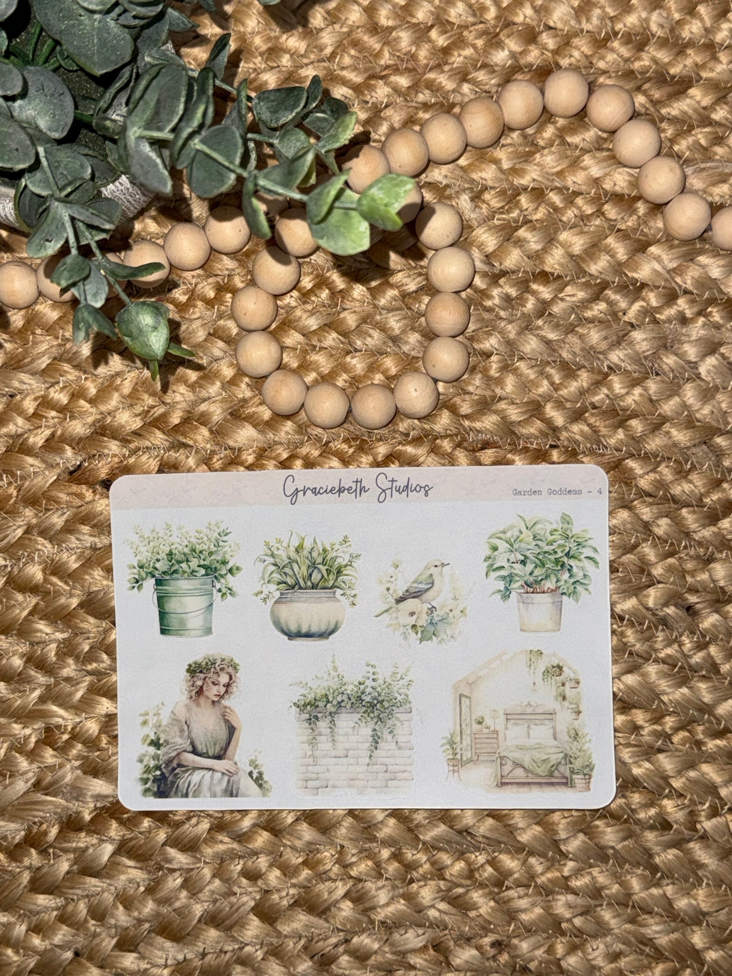 Green Goddess -  Deco Stickers