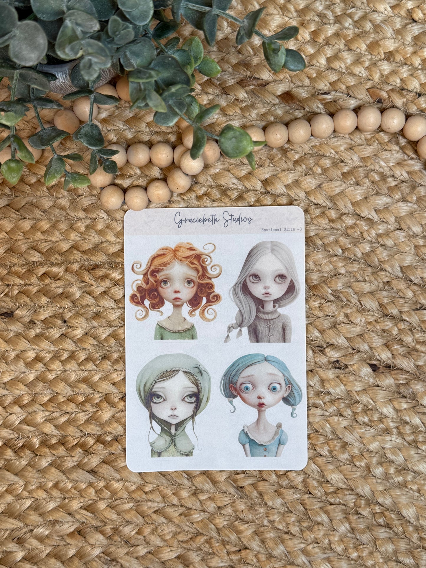 Emotional Girls - Deco Stickers
