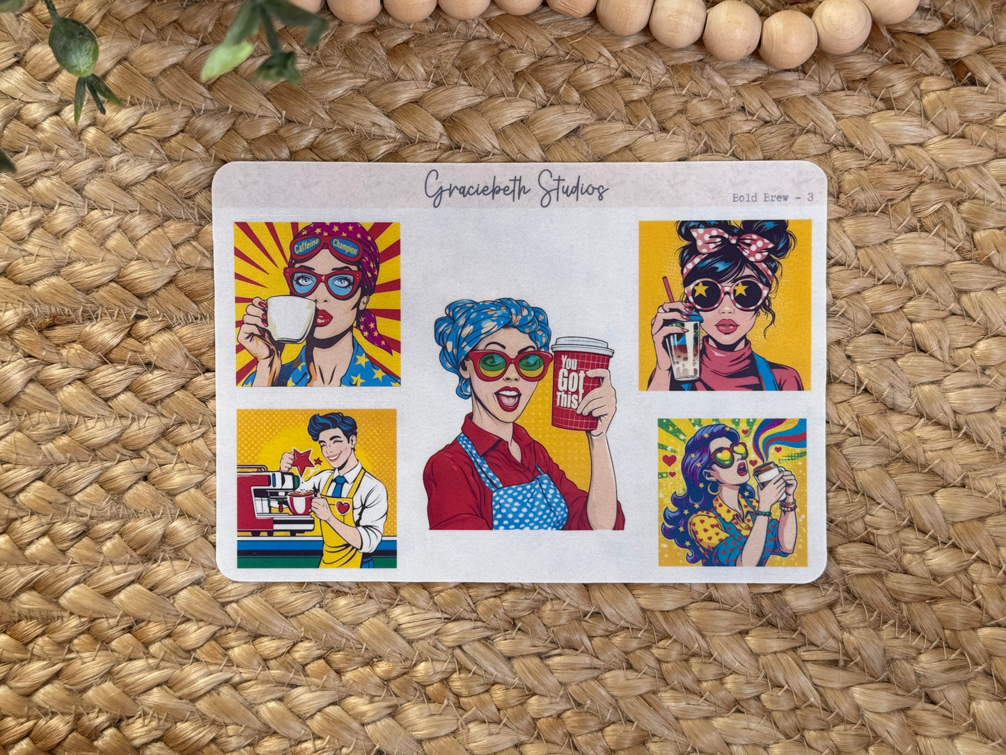 Bold Brew - Deco Stickers