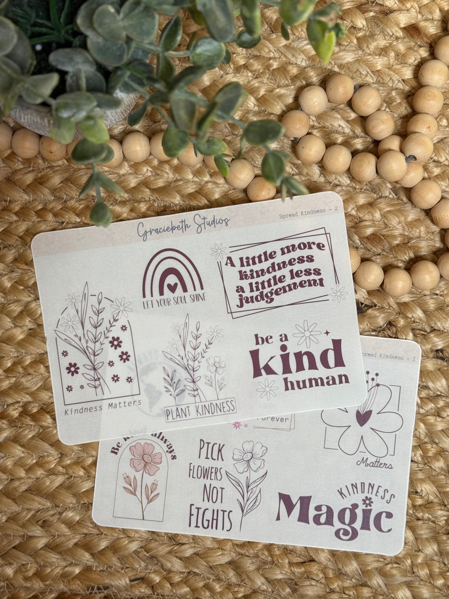 Spread Kindness - Deco Stickers