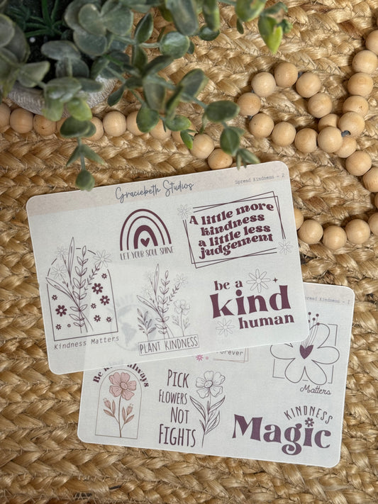 Spread Kindness - Deco Stickers