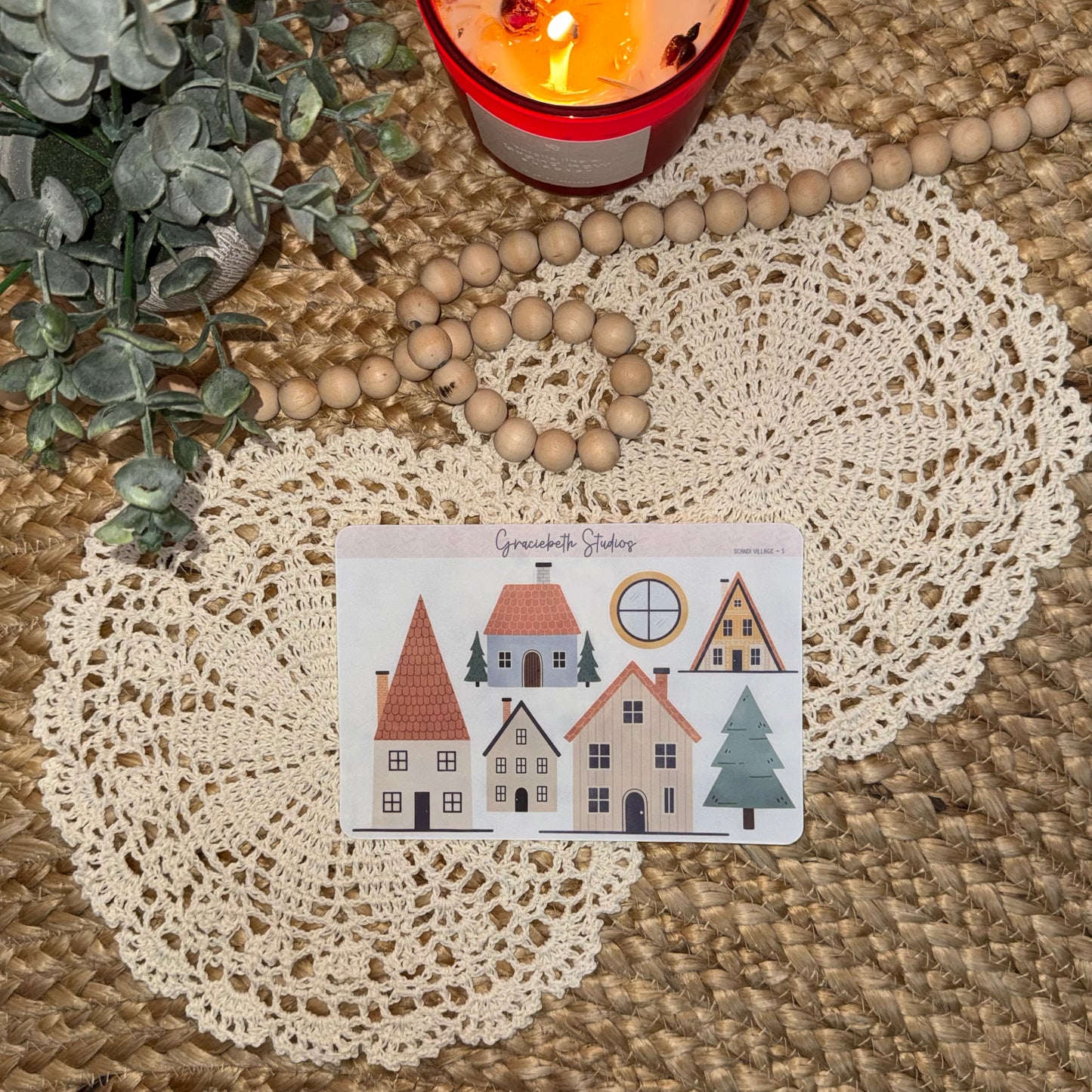 Scandi Village -  Deco Stickers