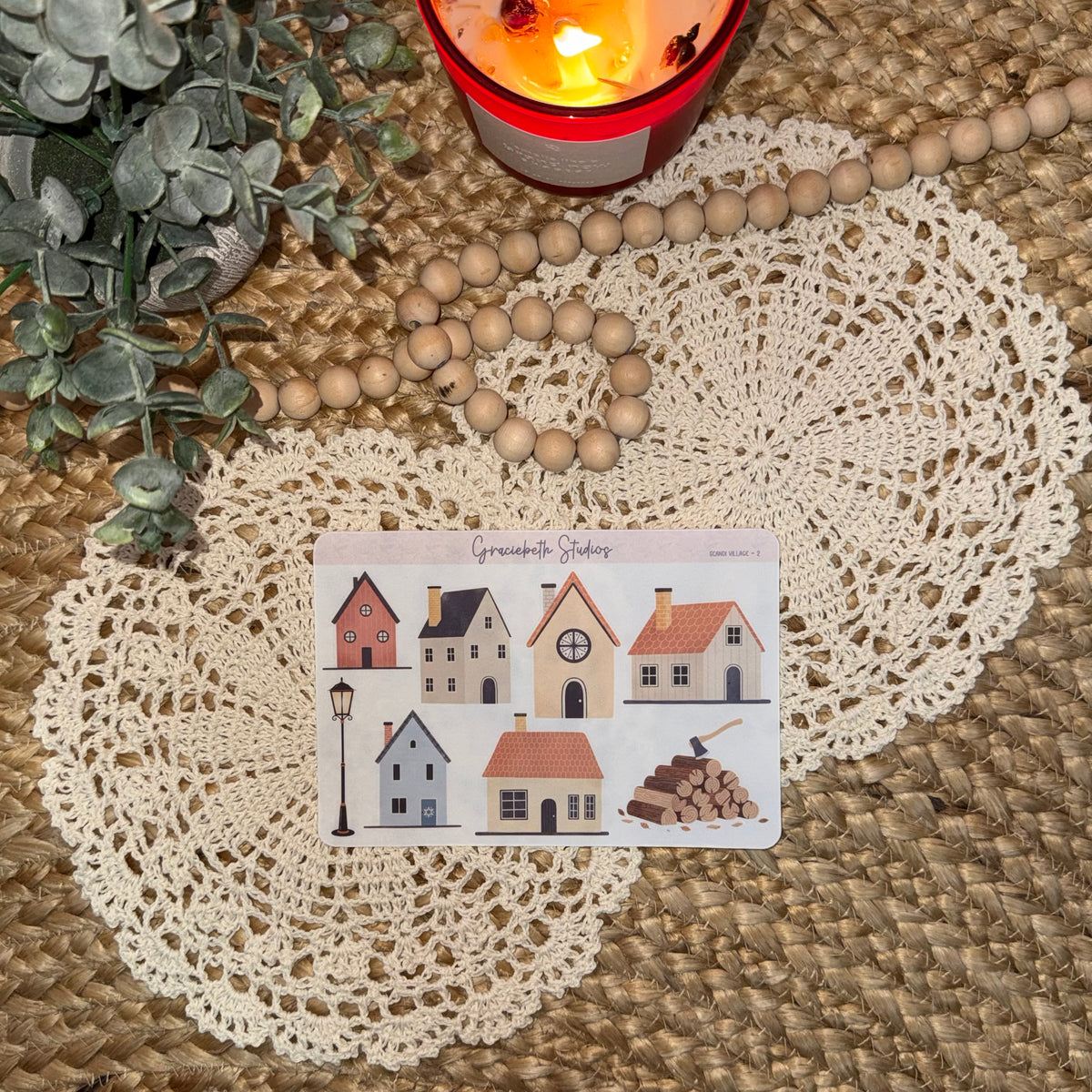 Scandi Village -  Deco Stickers