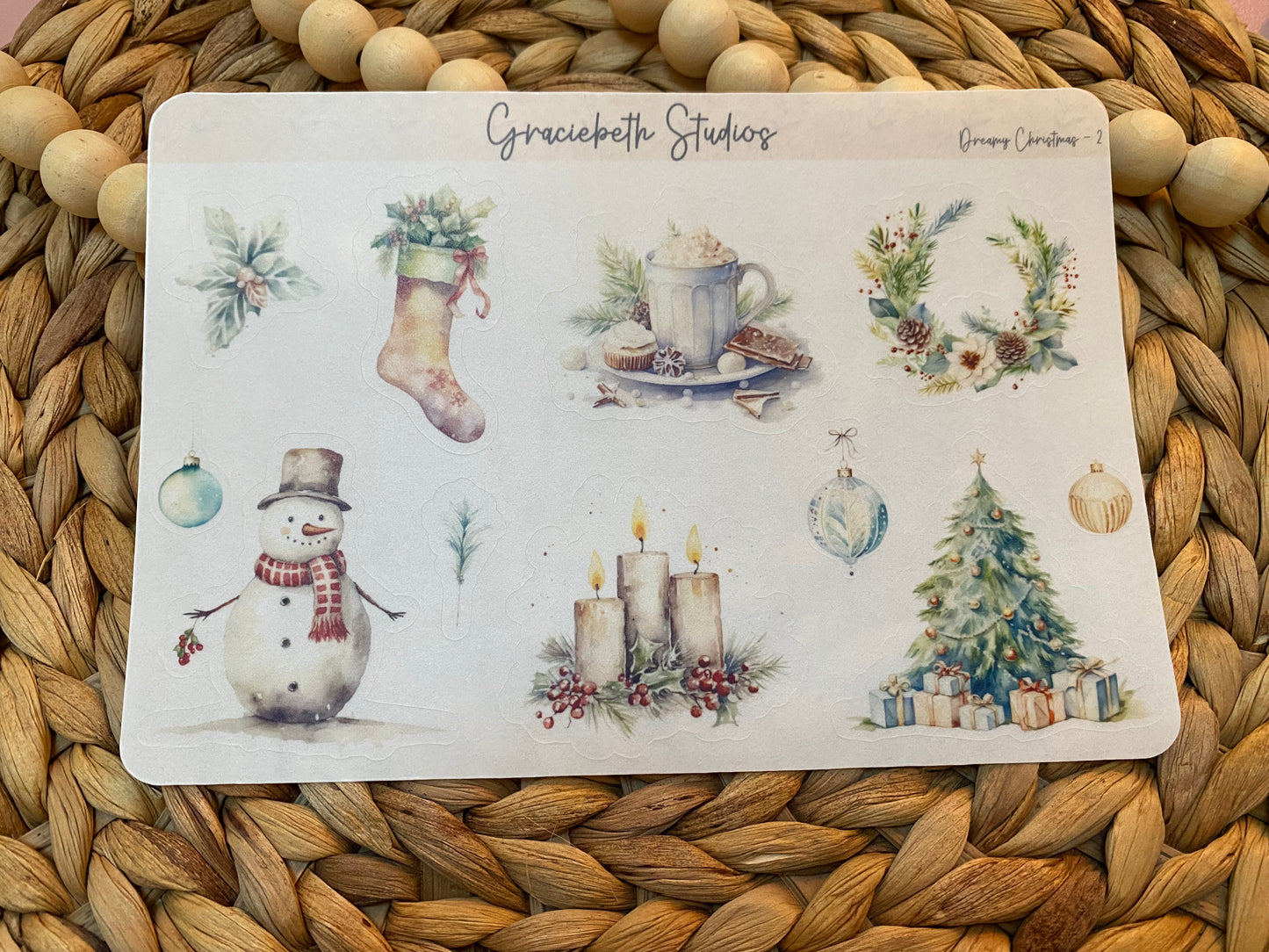 Dreamy Christmas Deco Stickers