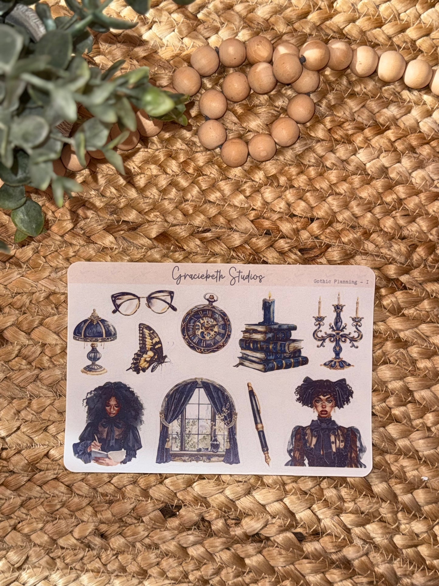 Gothic Planning - Deco Stickers