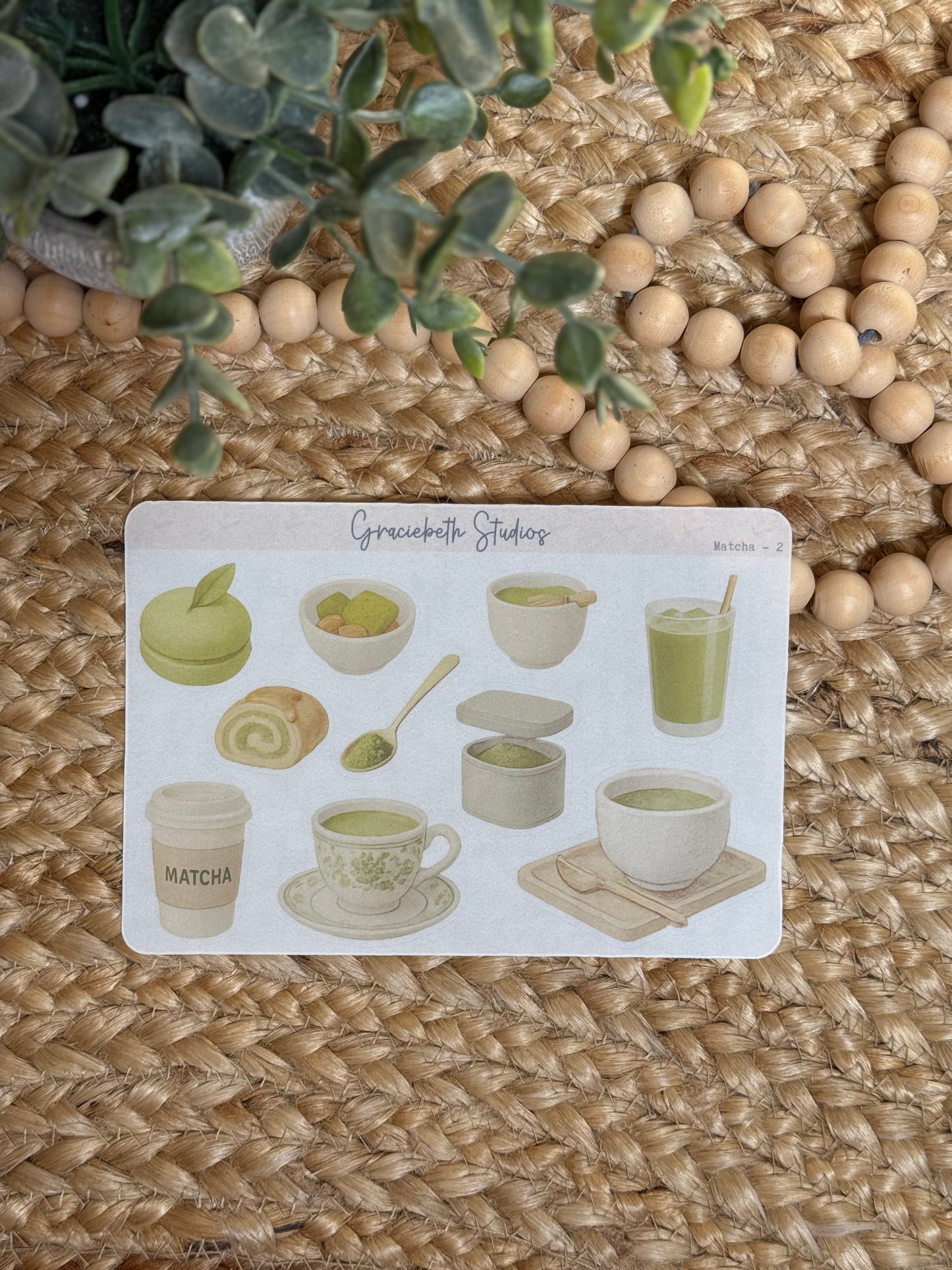 Matcha - Deco Stickers