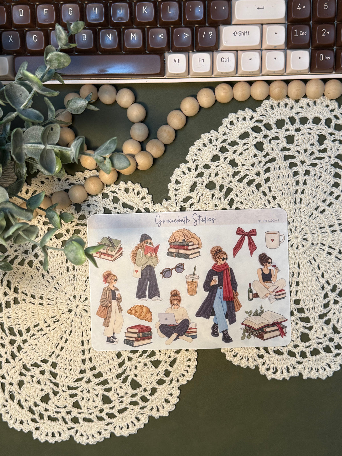 Off The Clock - Deco Stickers