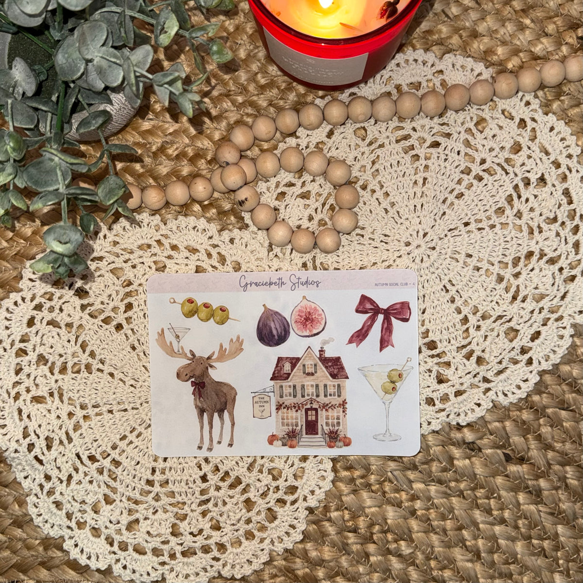 Autumn Social Club - Deco Stickers