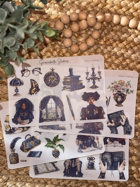 Gothic Planning - Deco Stickers