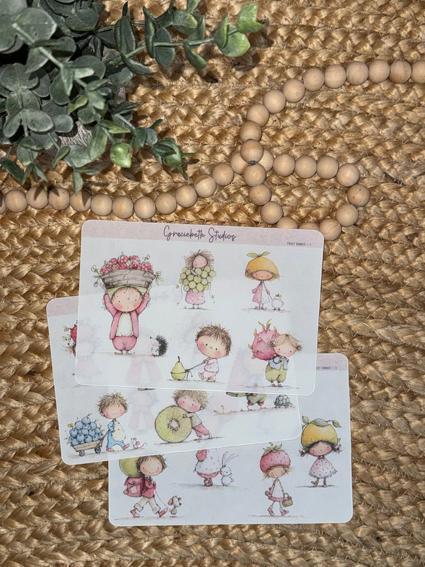 Fruit Babies - Deco Stickers