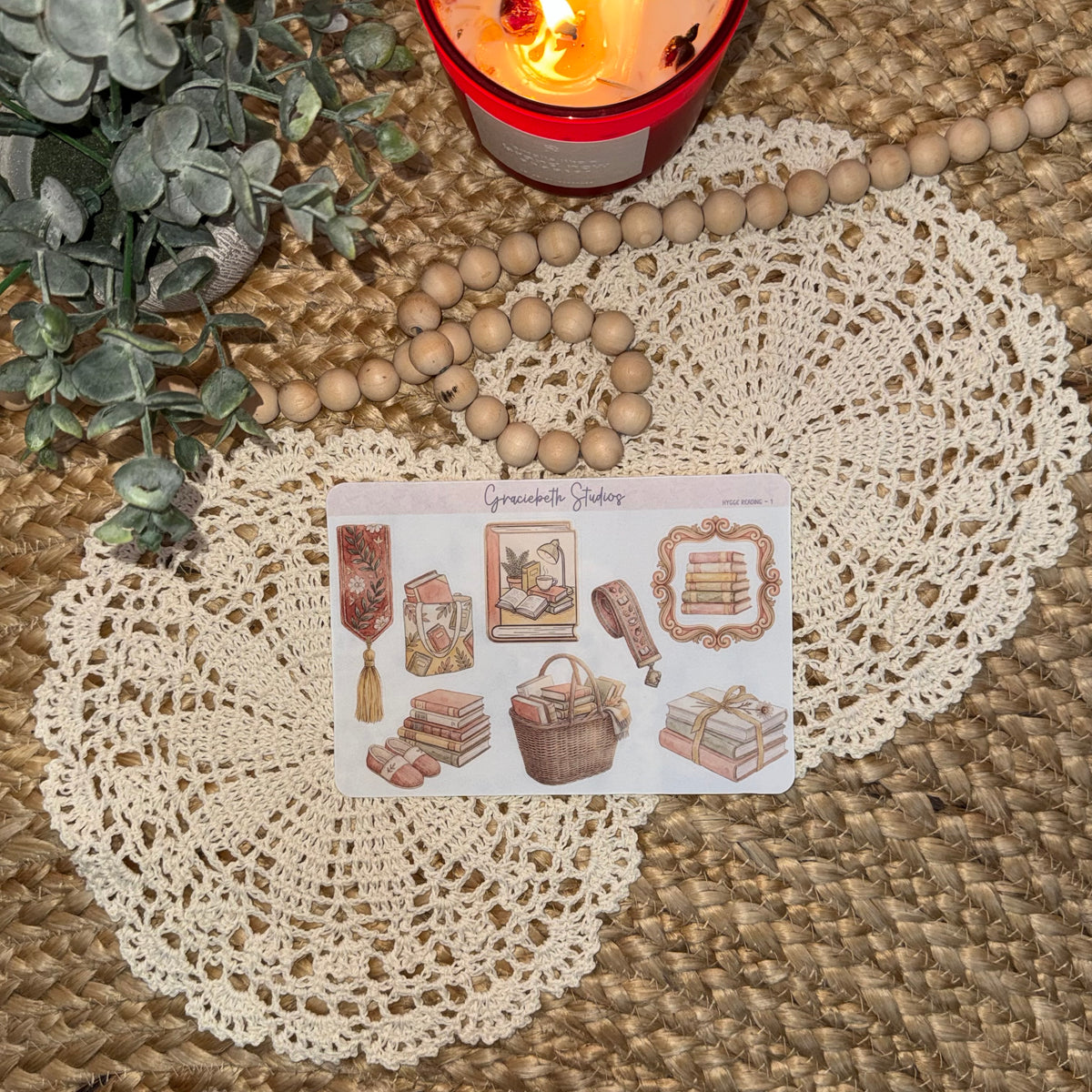 Hygge Reading - Deco Stickers