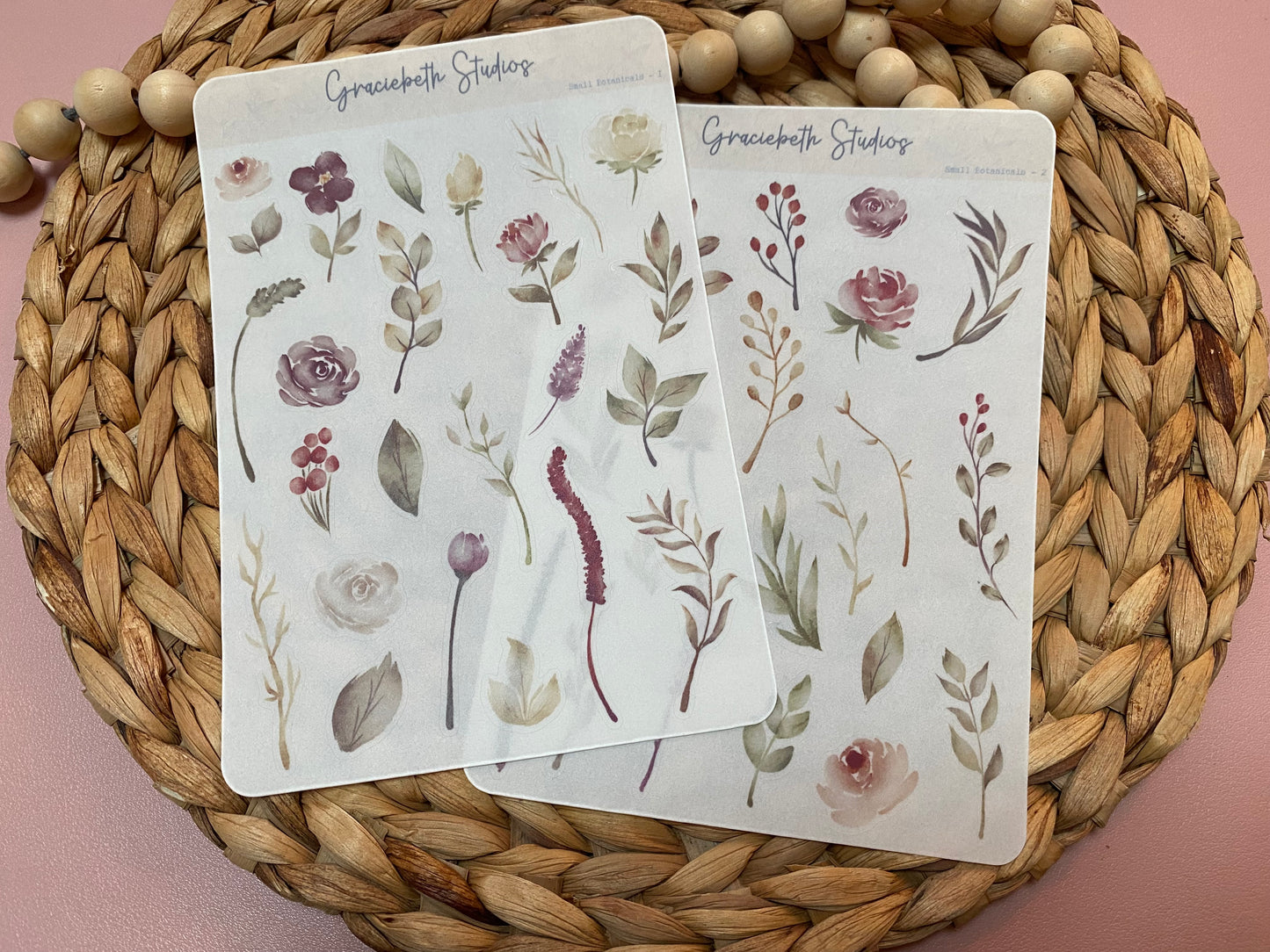 Small Botanicals Deco Stickers