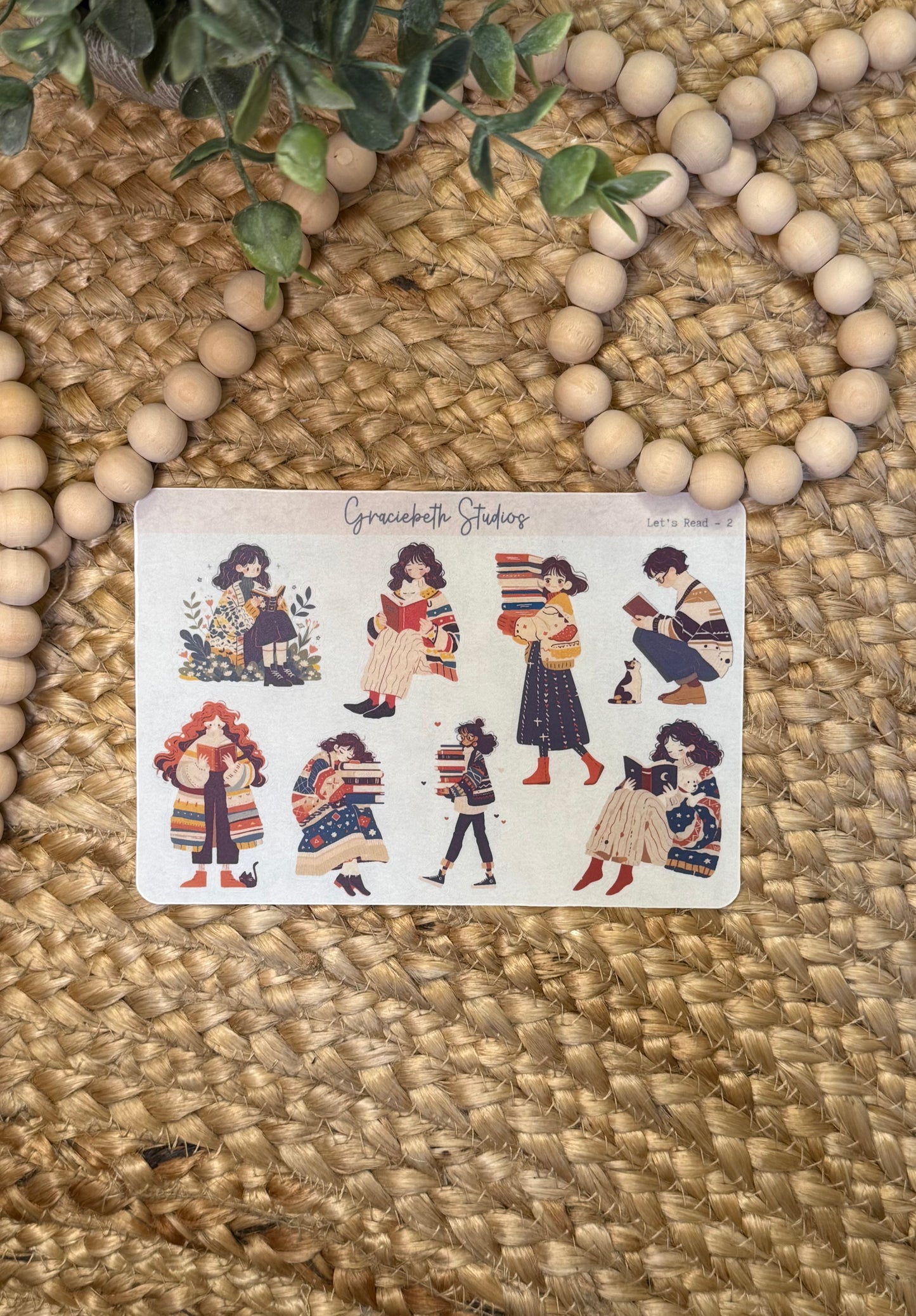 Let's Read Deco Stickers