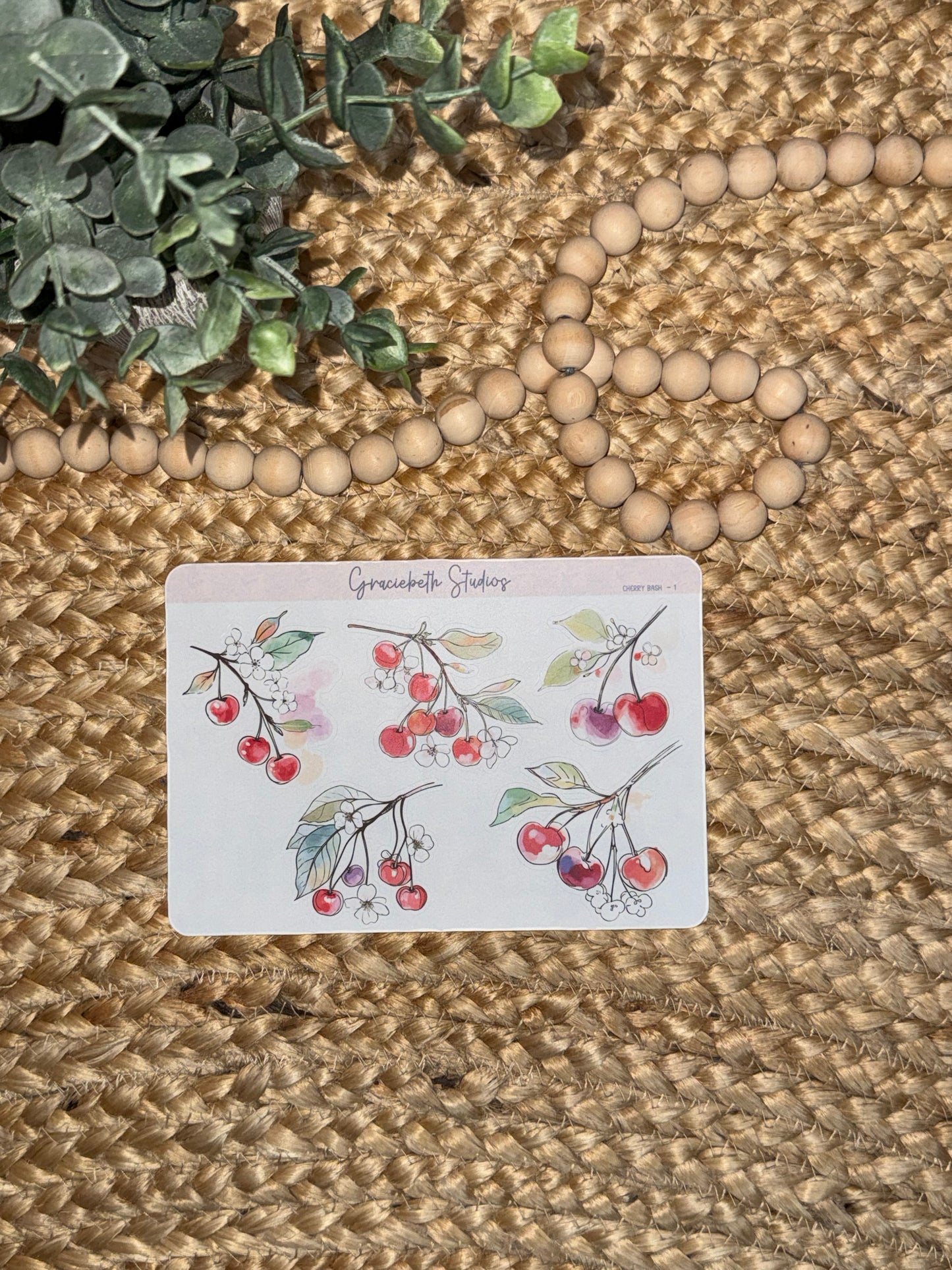 Cherry Bash Deco Stickers