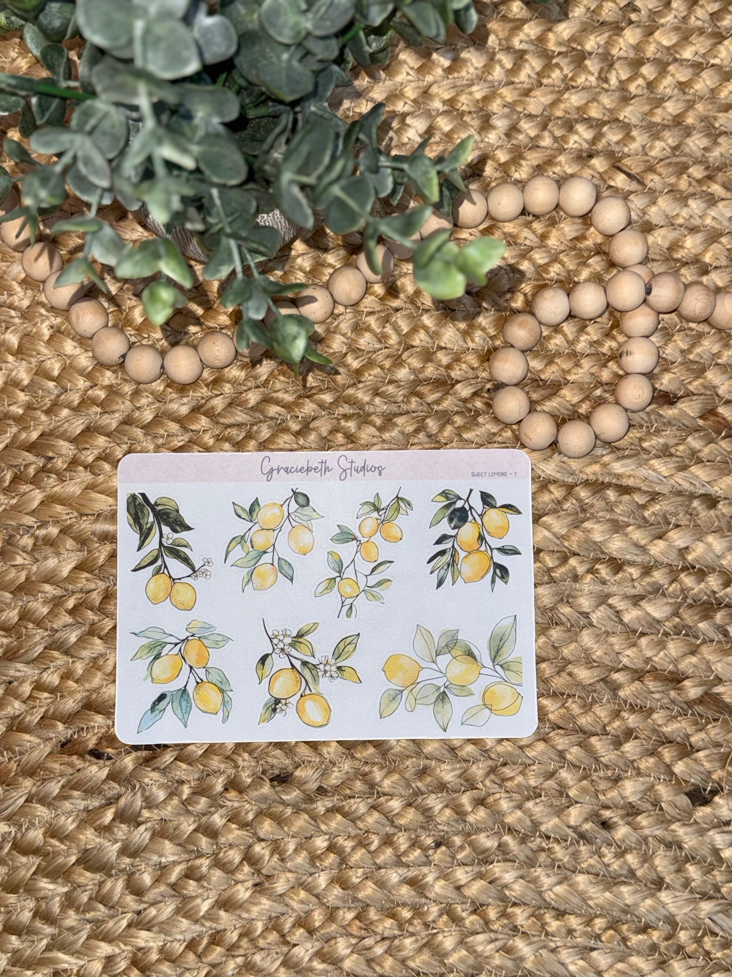 Sweet Lemons - Deco Stickers