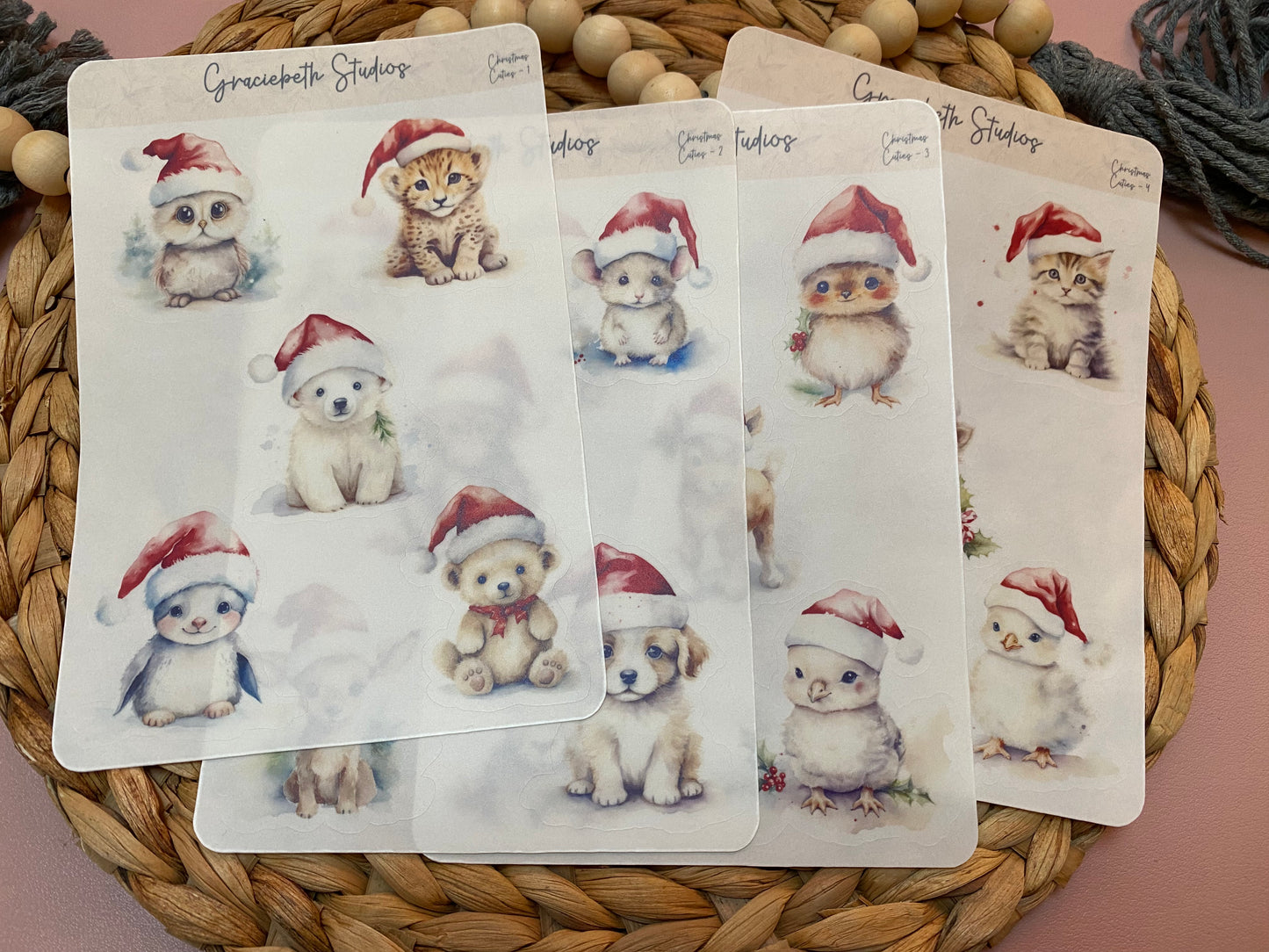 Christmas Cuties Deco Stickers