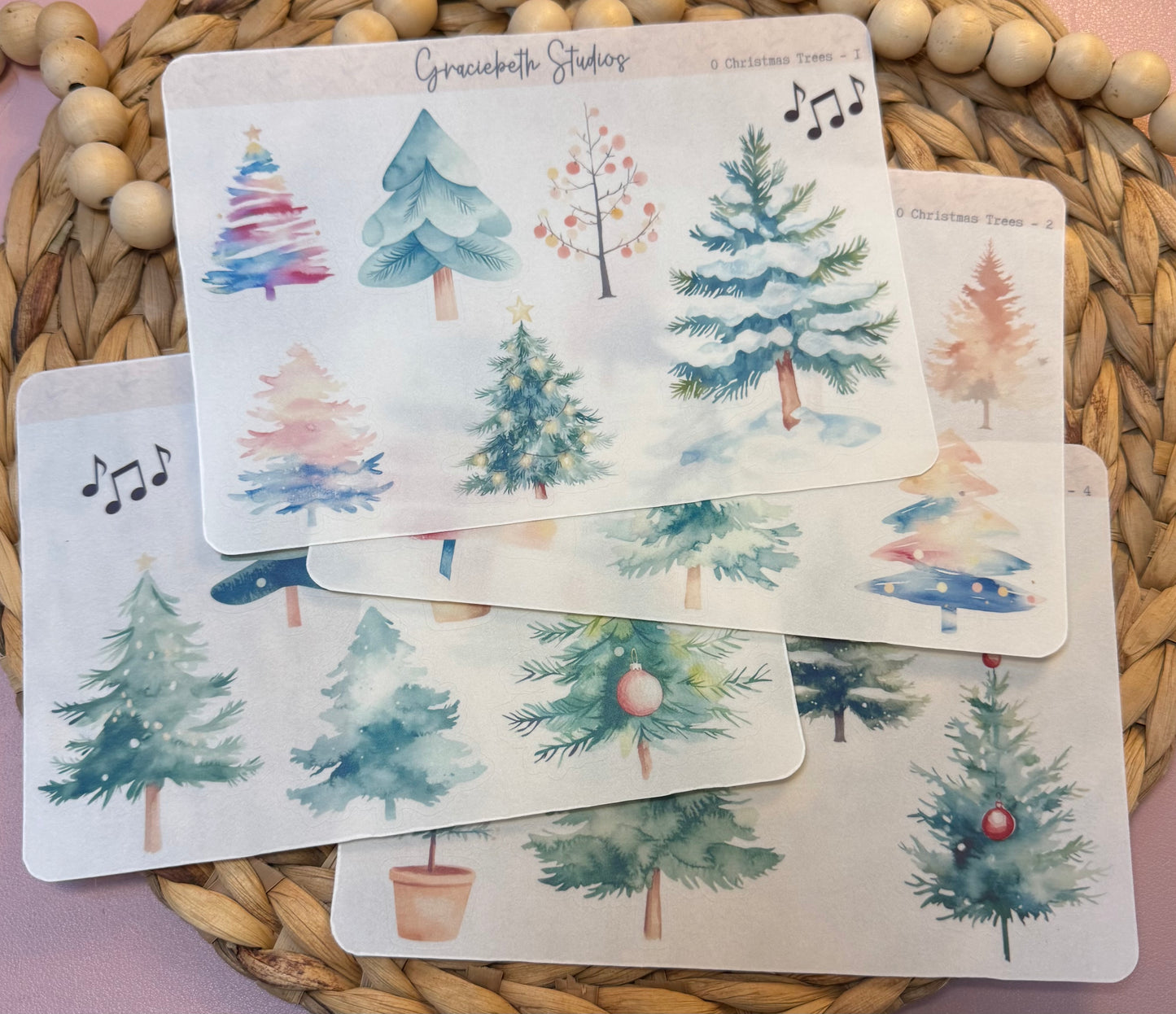 O Christmas Tree Deco Stickers