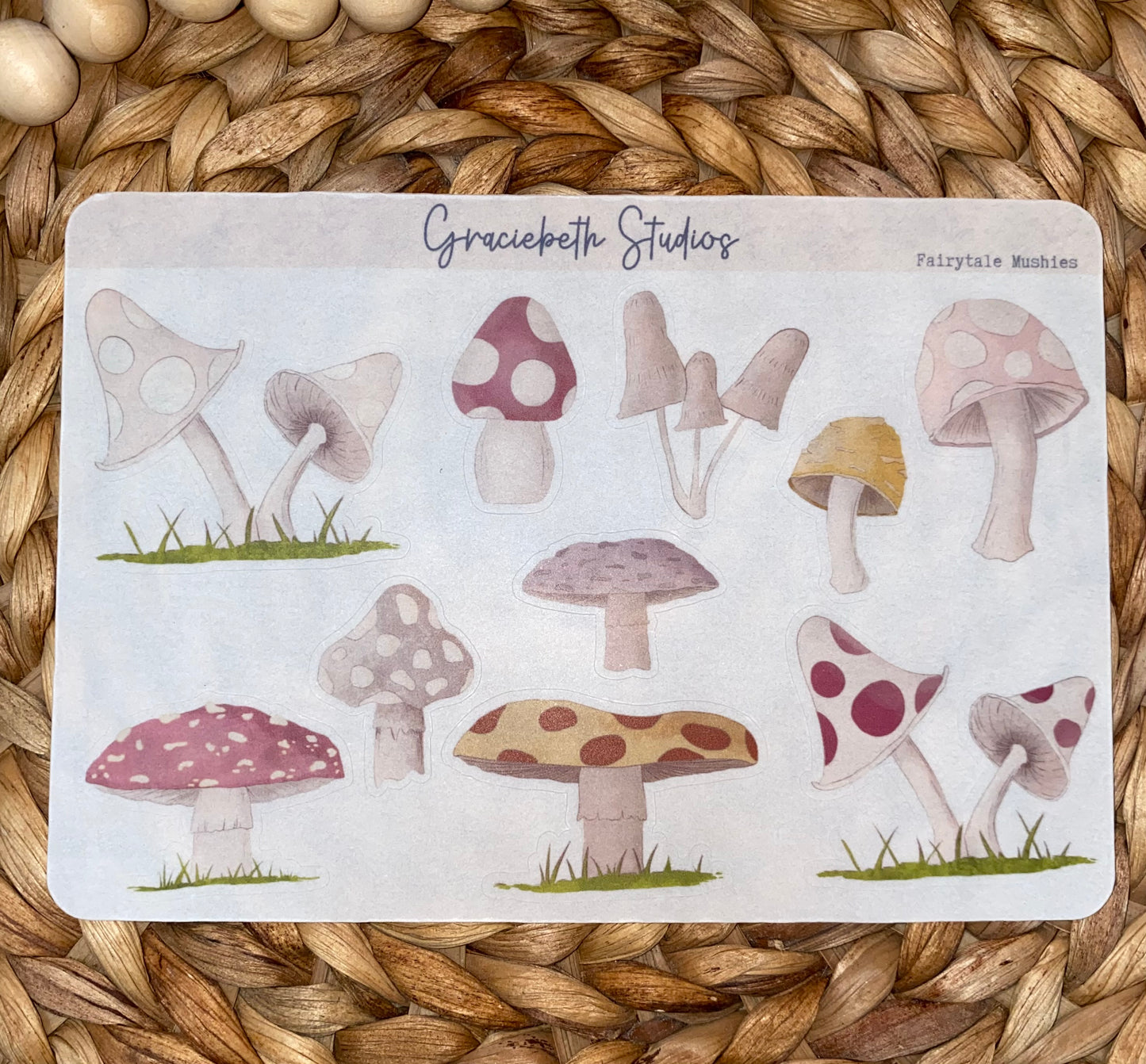 Fairytale Mushies Deco Stickers