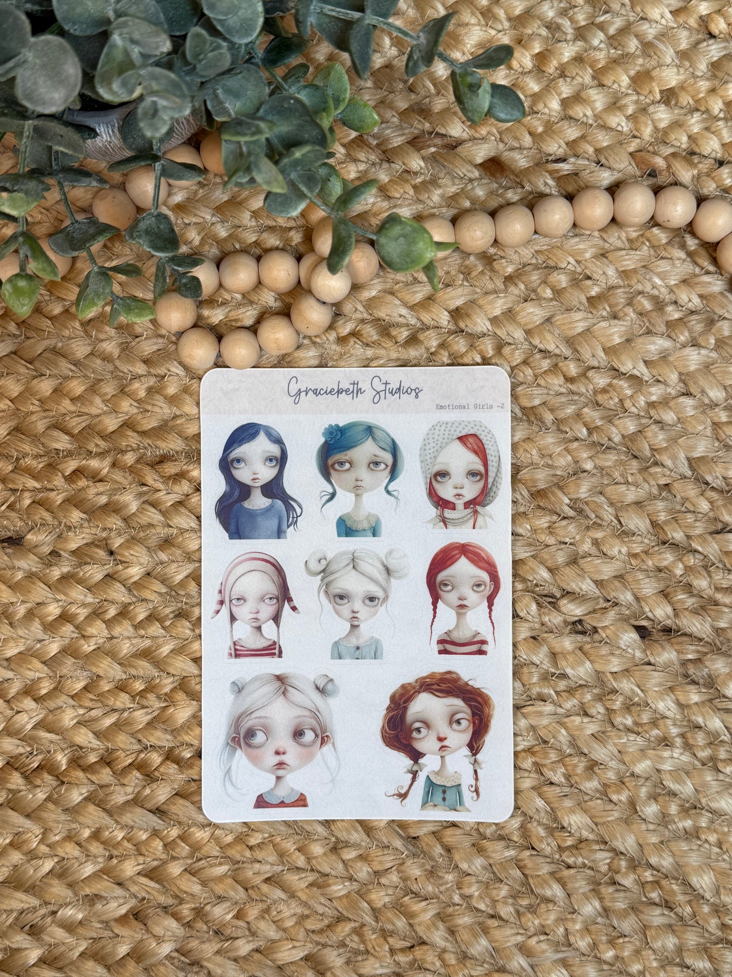 Emotional Girls - Deco Stickers