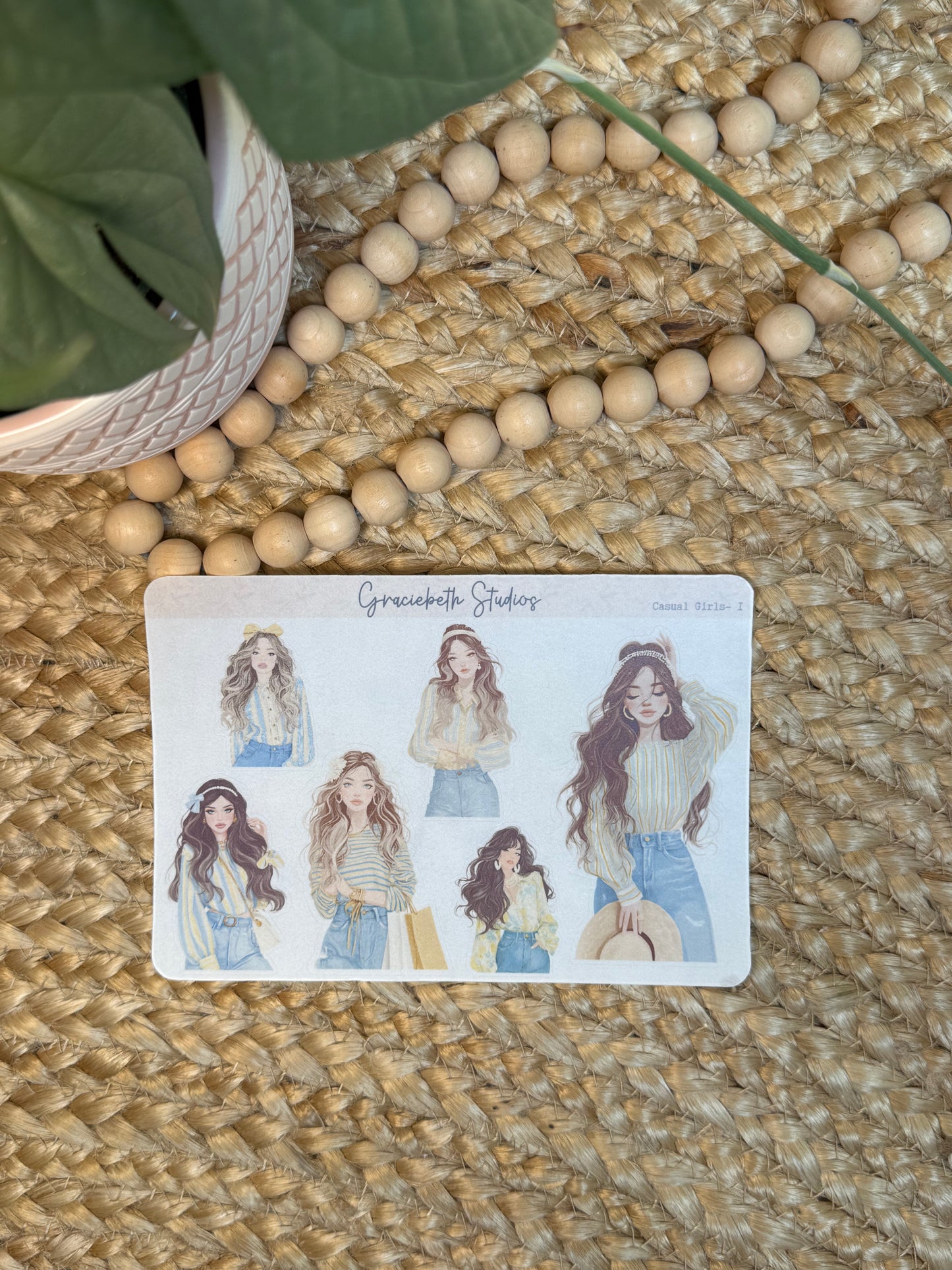 Casual Girls - Deco Stickers