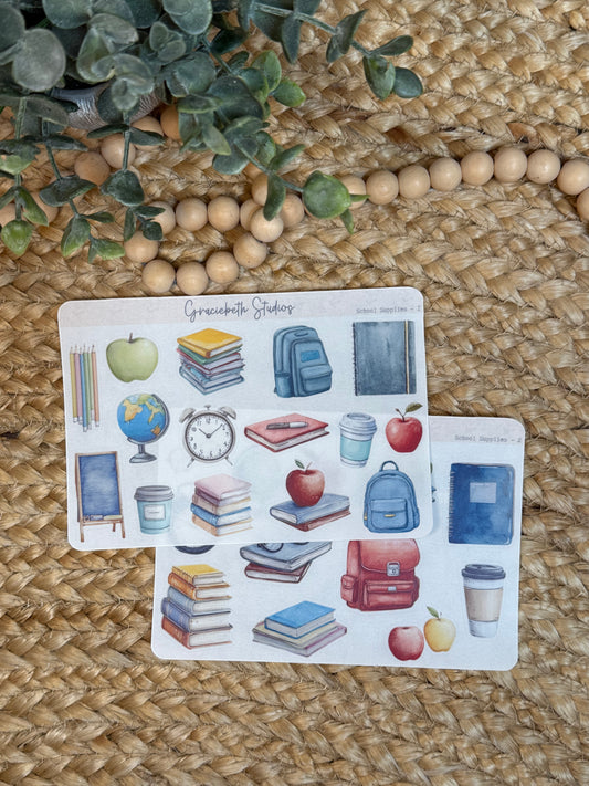 School Supplies - Deco Stickers