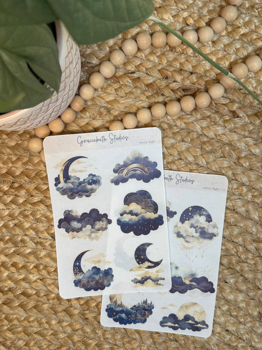 Starry Night - Deco Stickers