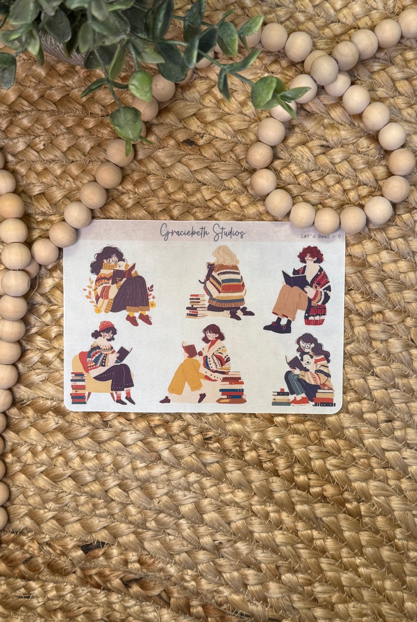 Let's Read Deco Stickers