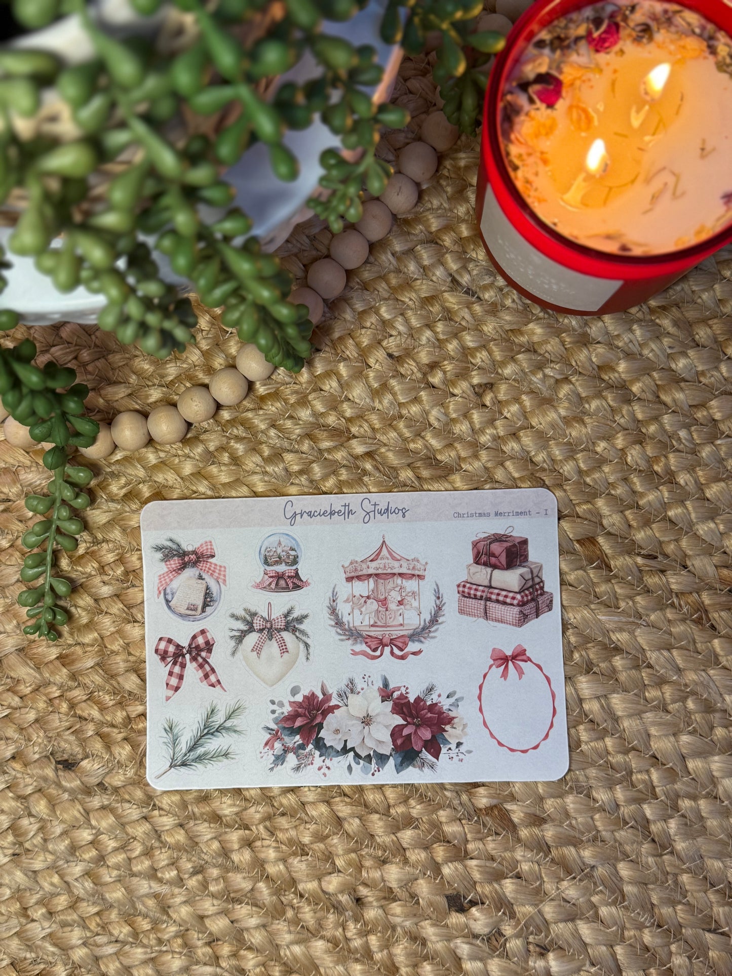 Christmas Merriment -  Deco Stickers