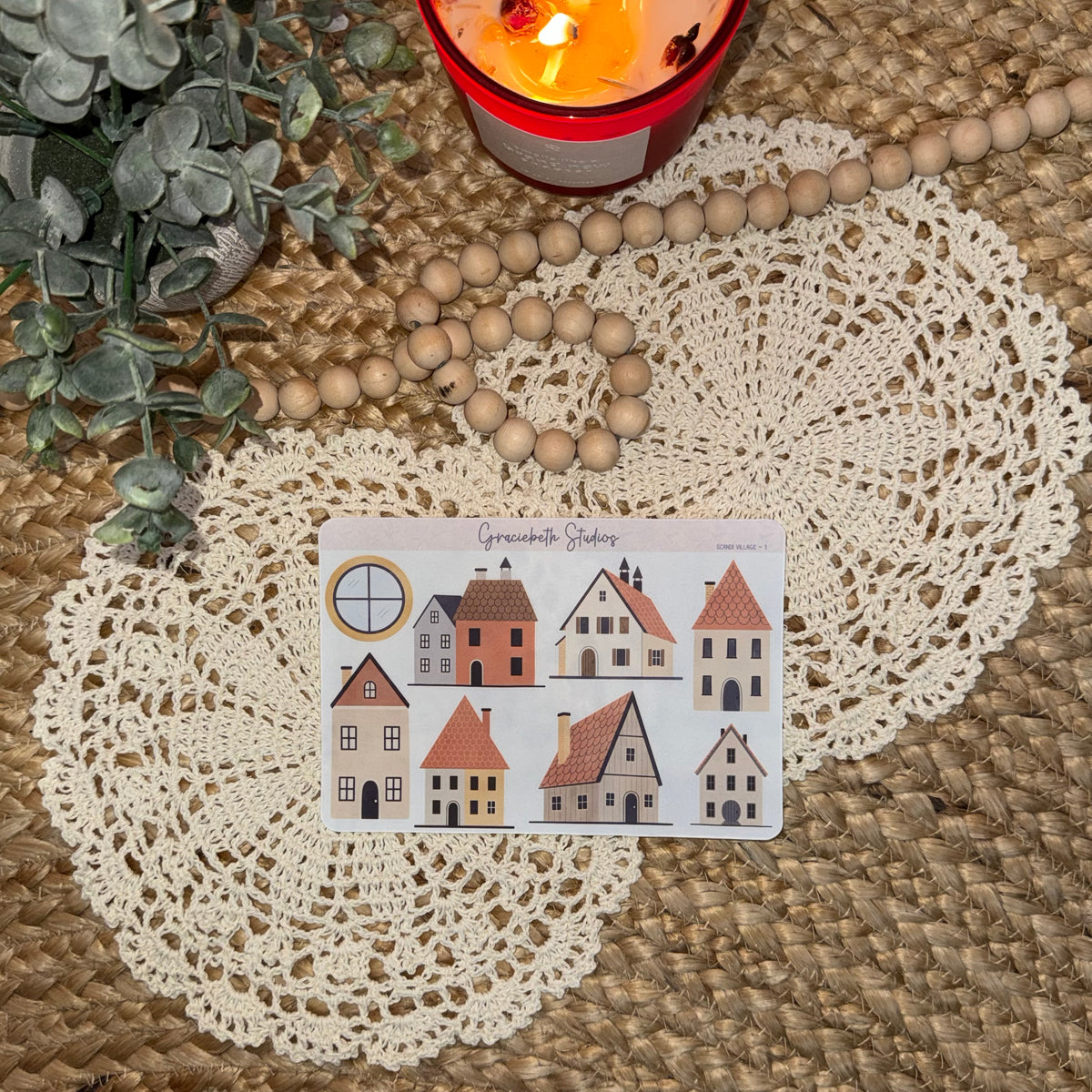 Scandi Village -  Deco Stickers