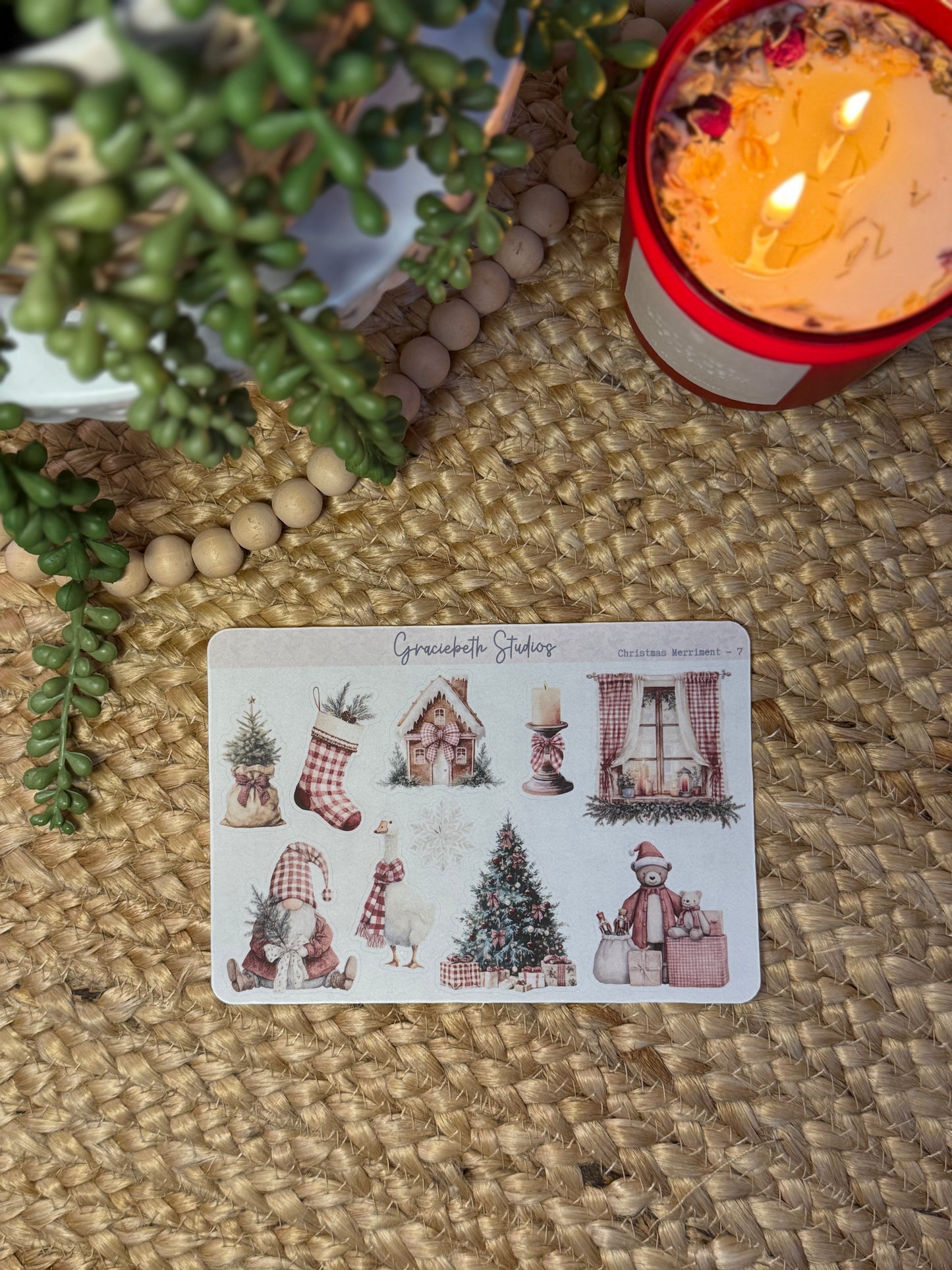 Christmas Merriment -  Deco Stickers