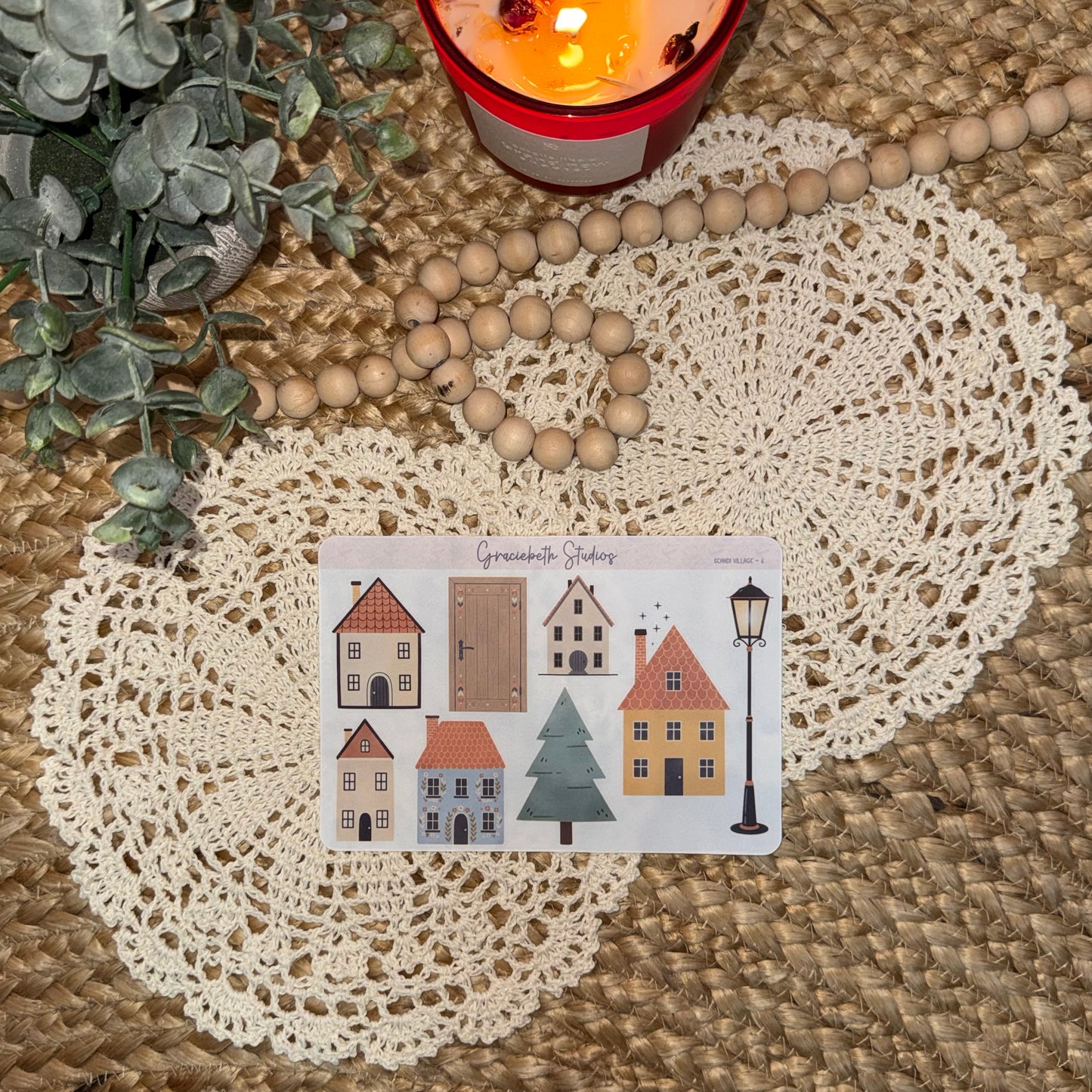 Scandi Village -  Deco Stickers
