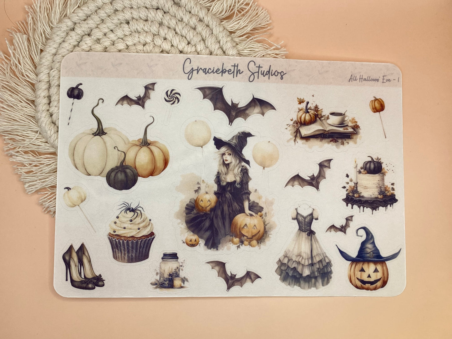 All Hallows' Eve Deco Stickers