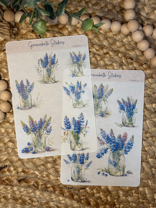 Bluebells Deco Stickers