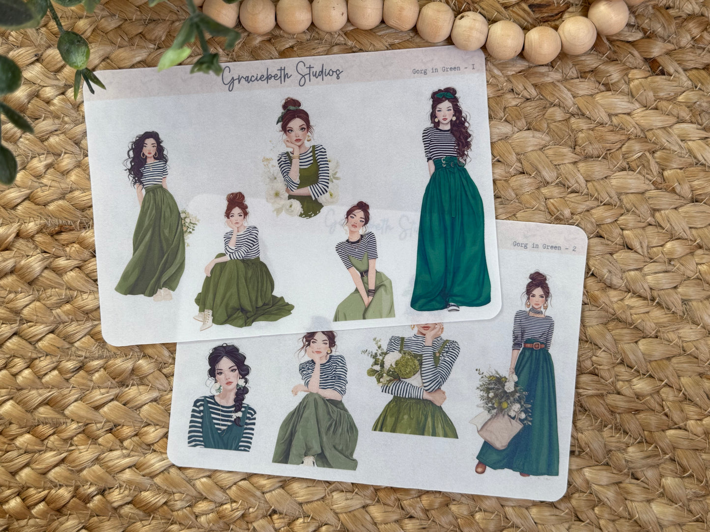 Gorg in Green - Deco Stickers