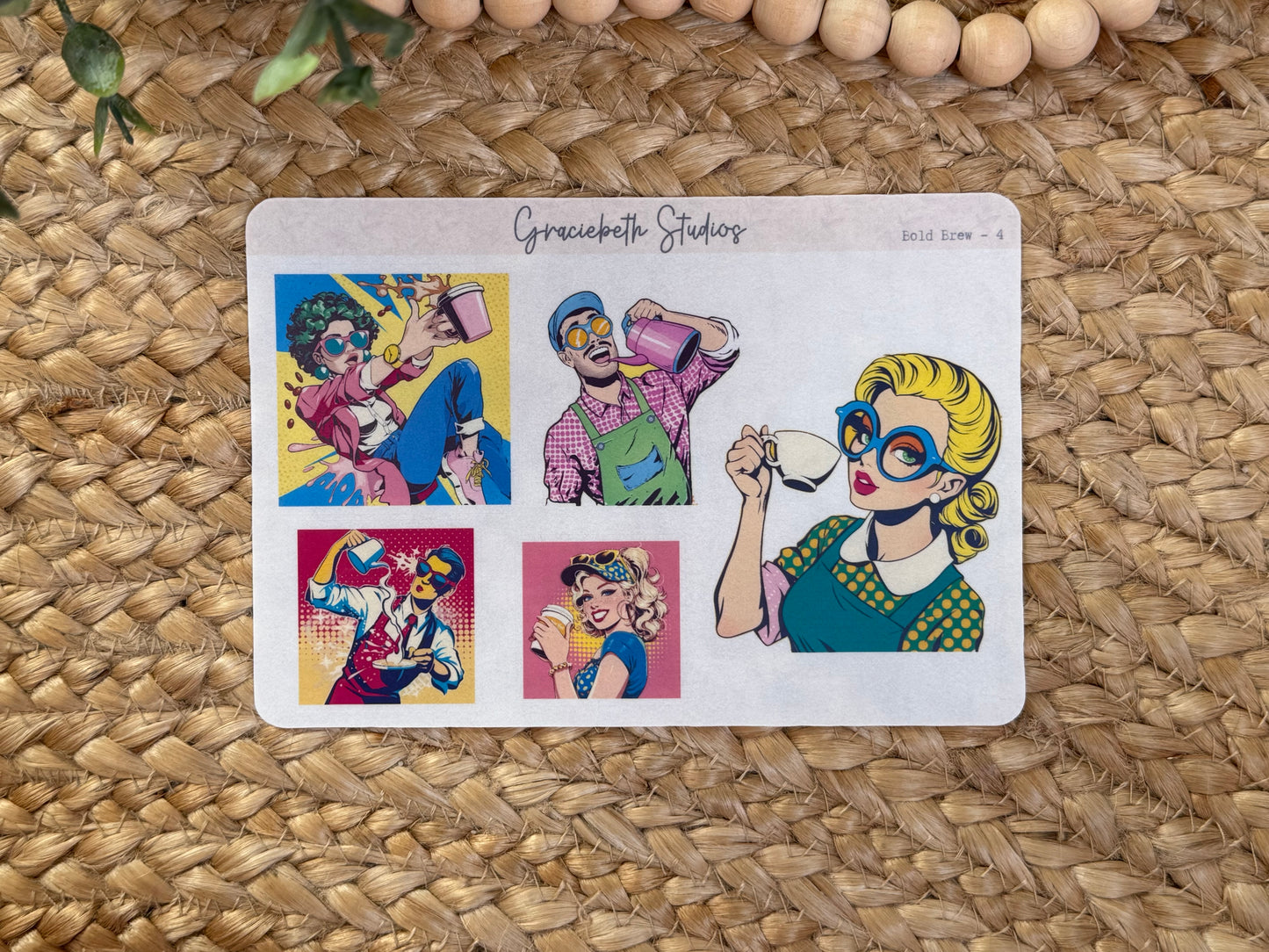 Bold Brew - Deco Stickers