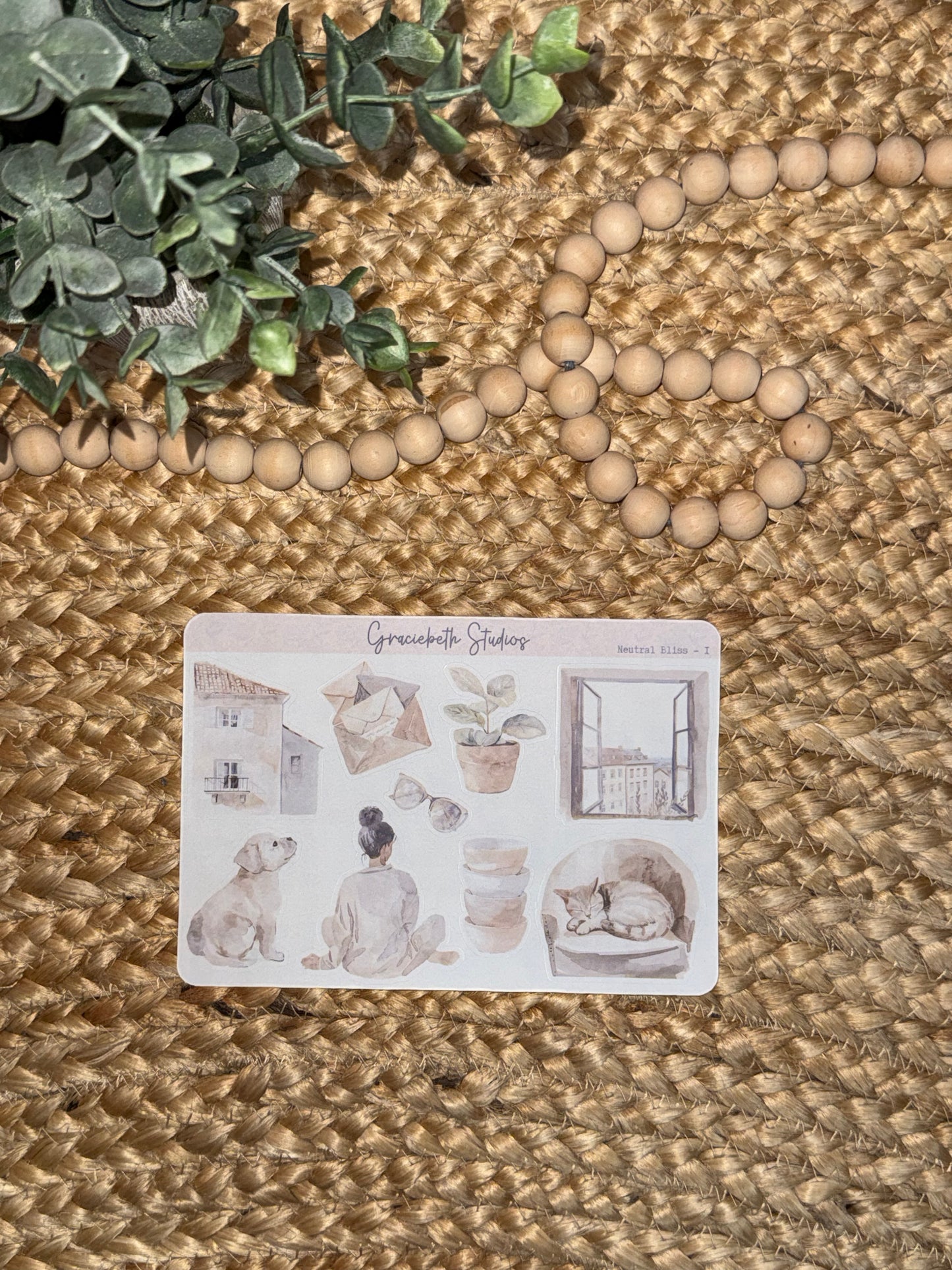 Neutral Bliss - Deco Stickers