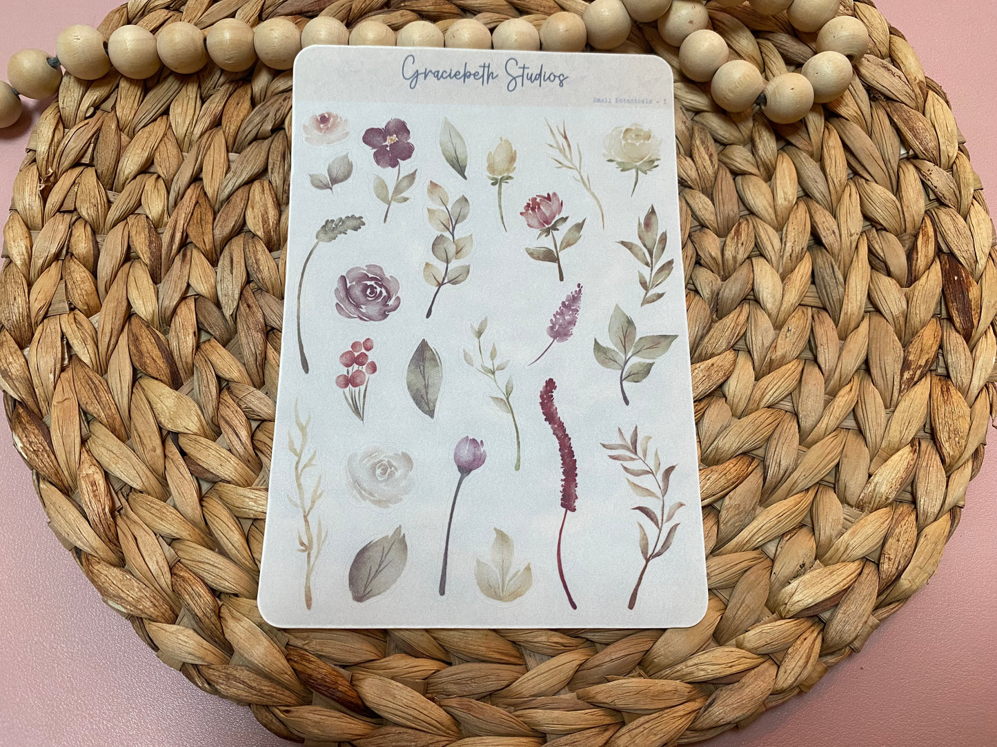 Small Botanicals Deco Stickers