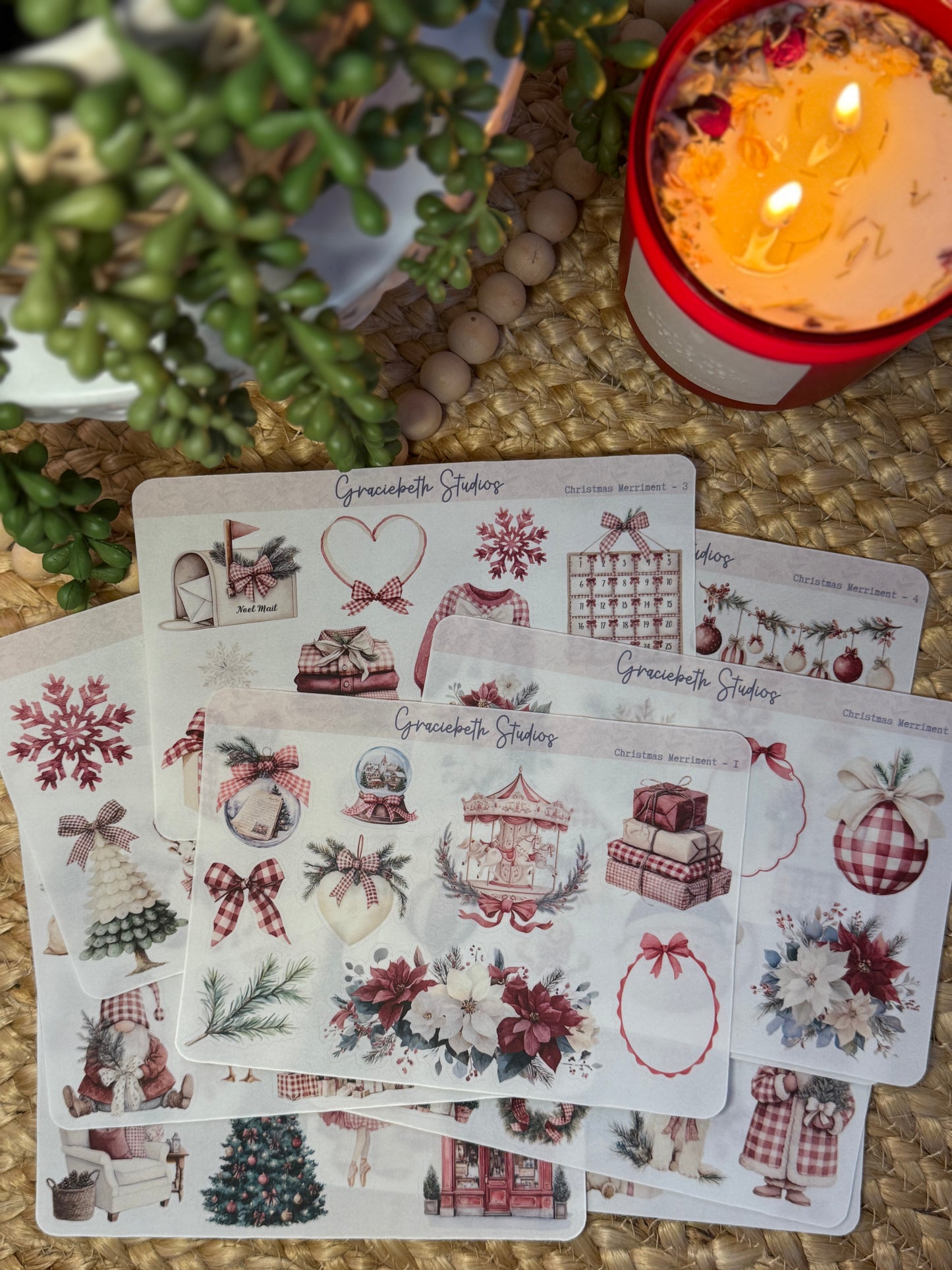 Christmas Merriment -  Deco Stickers
