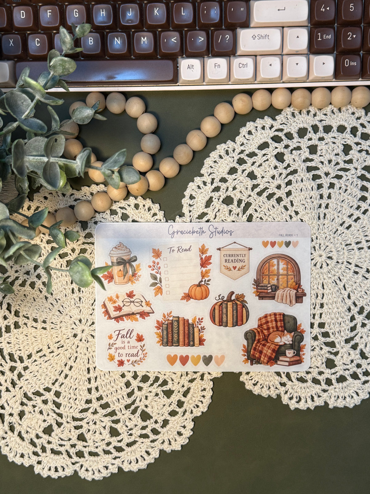 Fall Reads - Deco Stickers