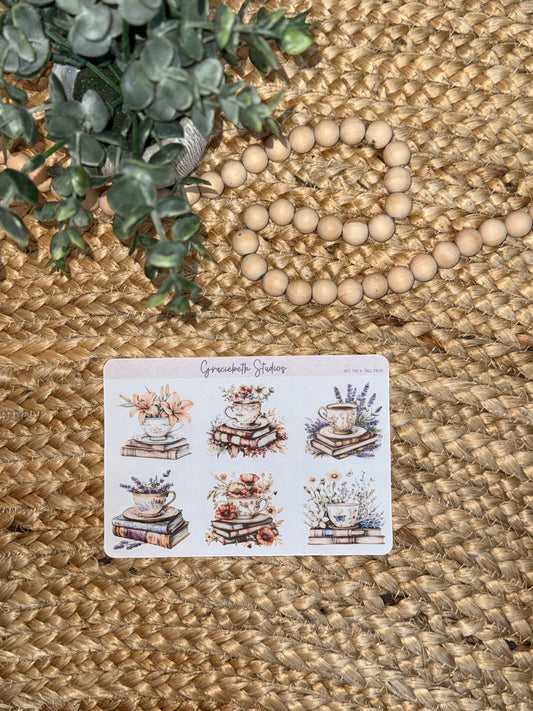 Hot Tea and Tall Tales - Stickers