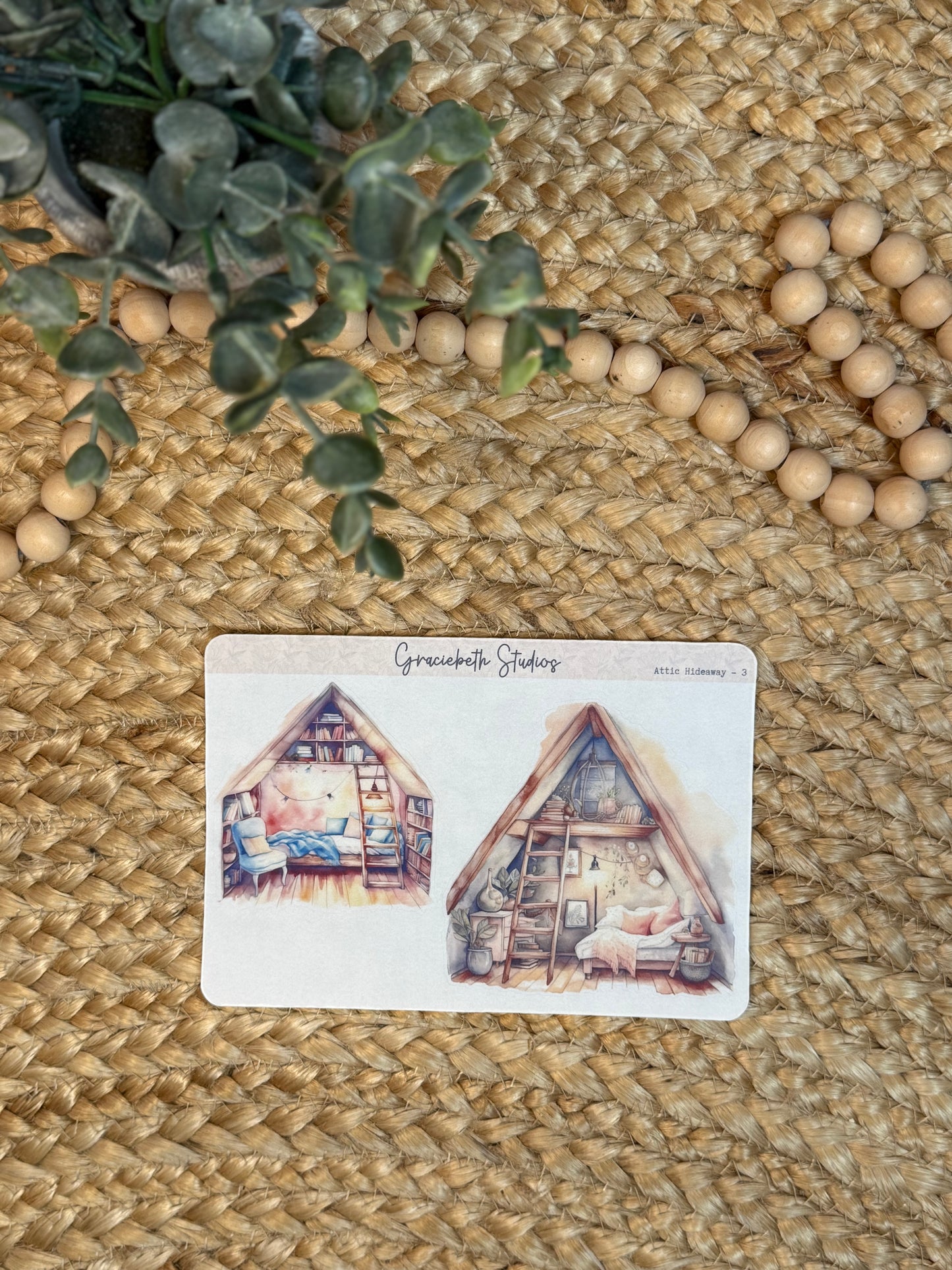 Attic Hideaway - Deco Stickers