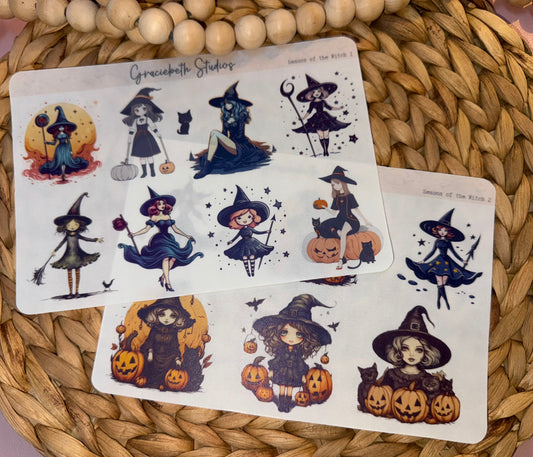 Season of the Witch Deco Stickers