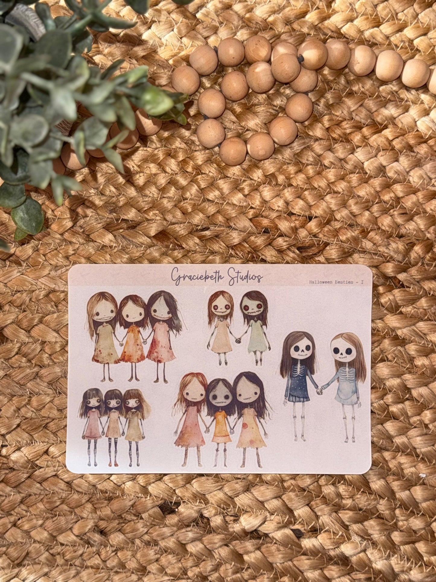 Halloween Besties - Deco Stickers