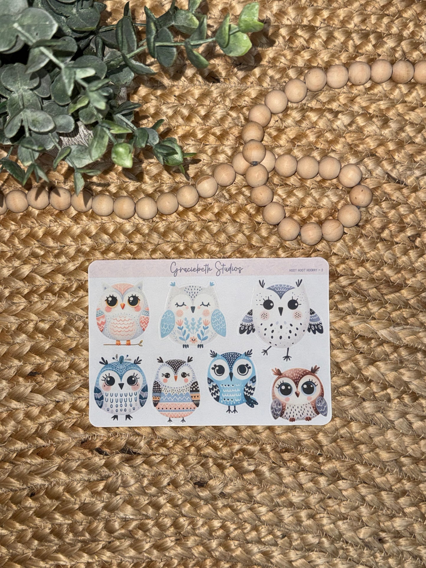 Hoot Hoot Hooray - Deco Stickers