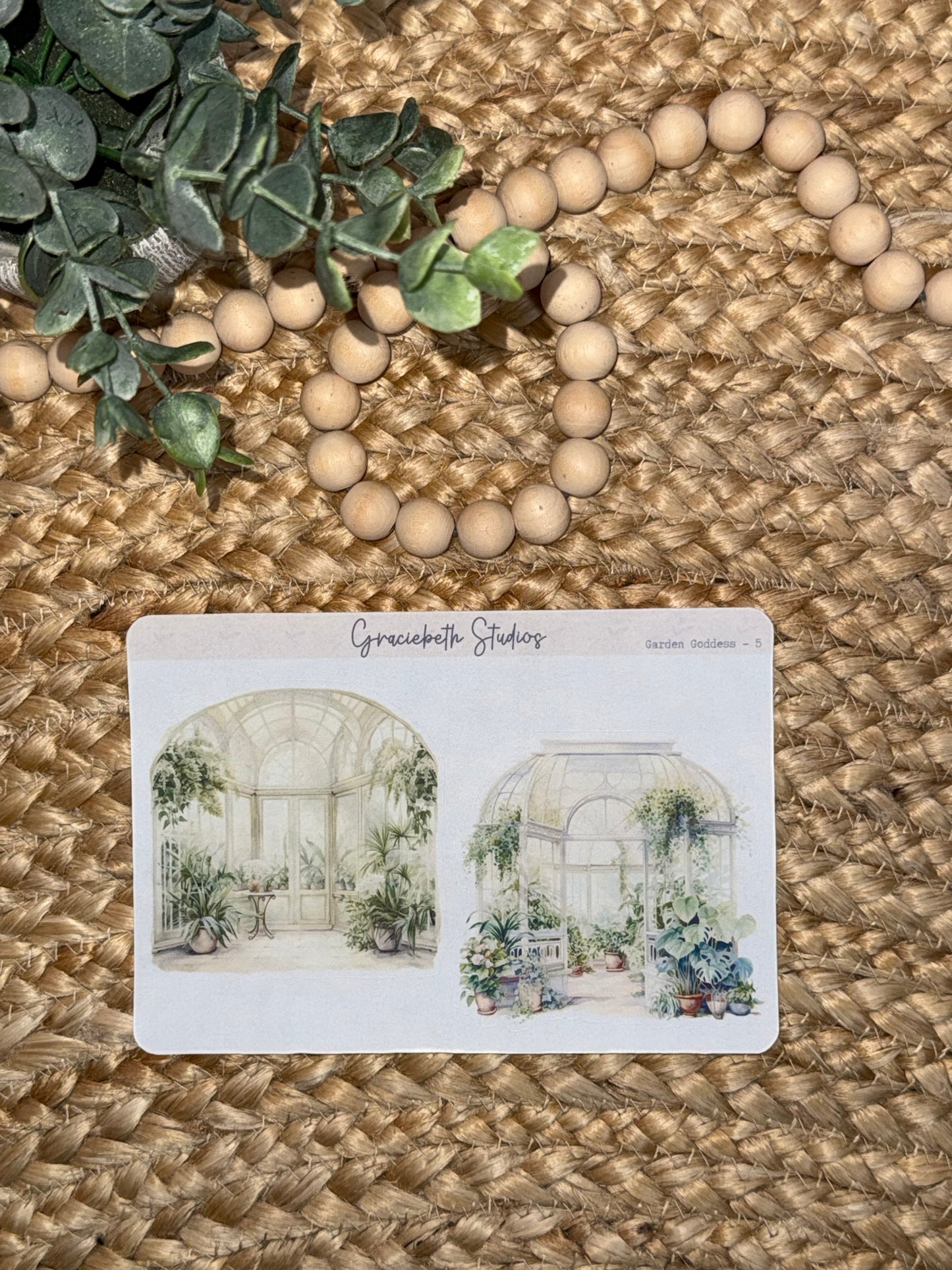 Green Goddess -  Deco Stickers
